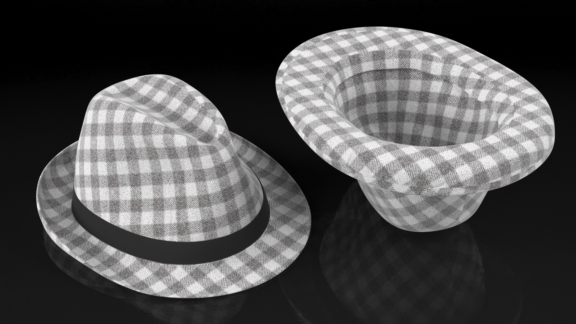 3D Flannel Hat