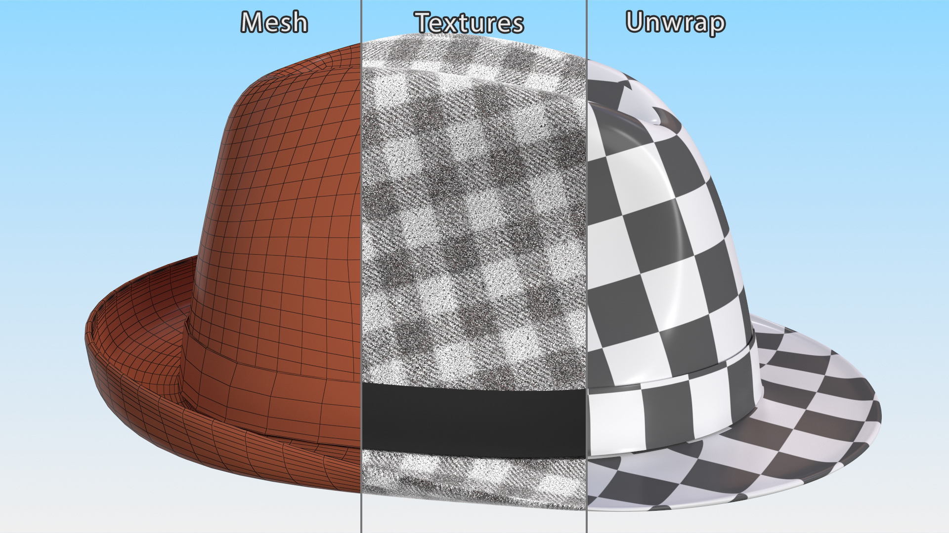 3D Flannel Hat