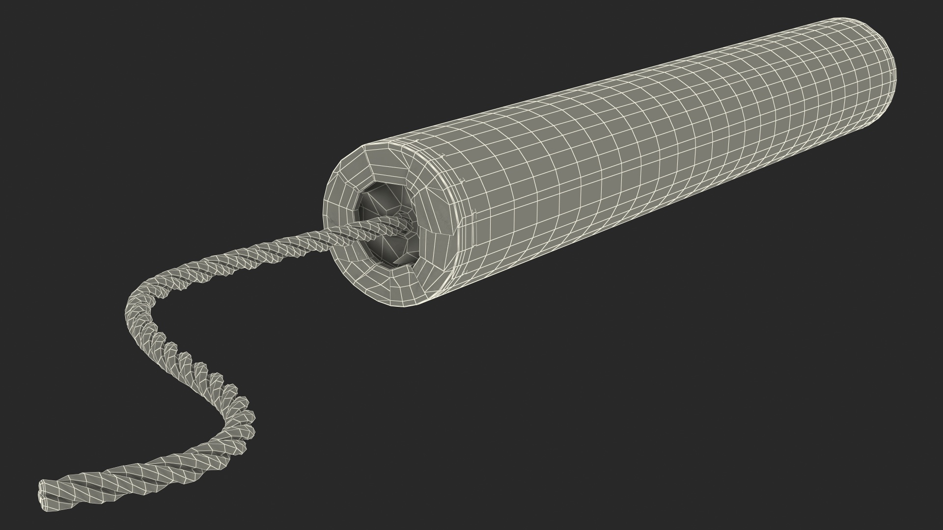 3D Stick of Dynamite Dirty model