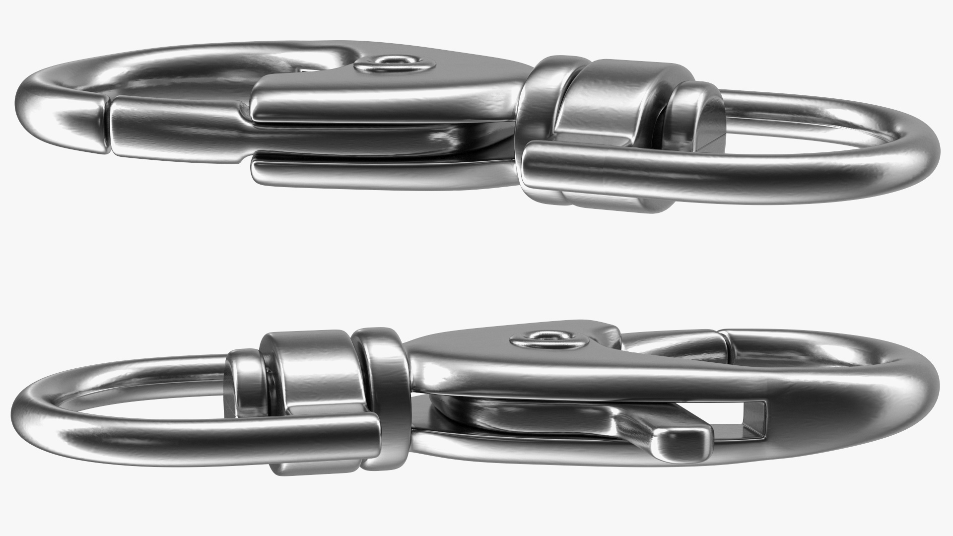 3D model Lobster Claw Clasp Silver