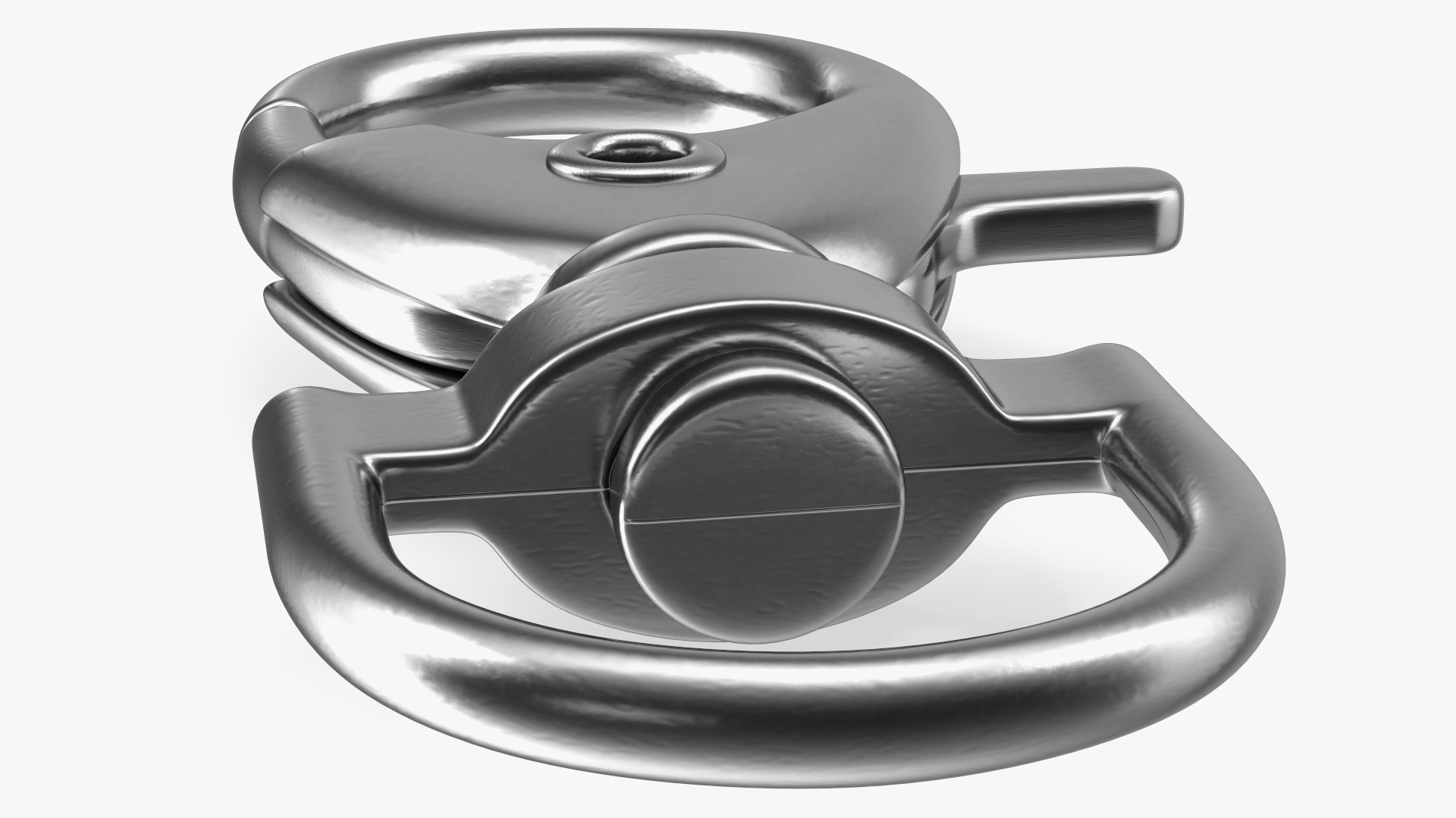 3D model Lobster Claw Clasp Silver