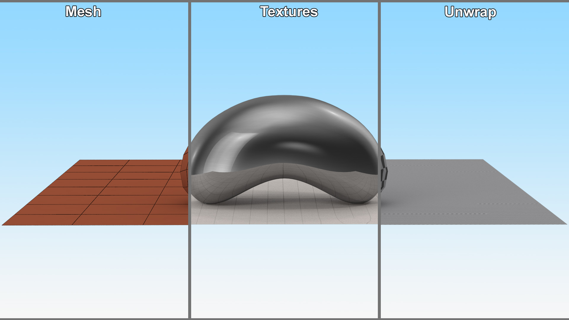 3D Cloud Gate Sculpture Chicago model