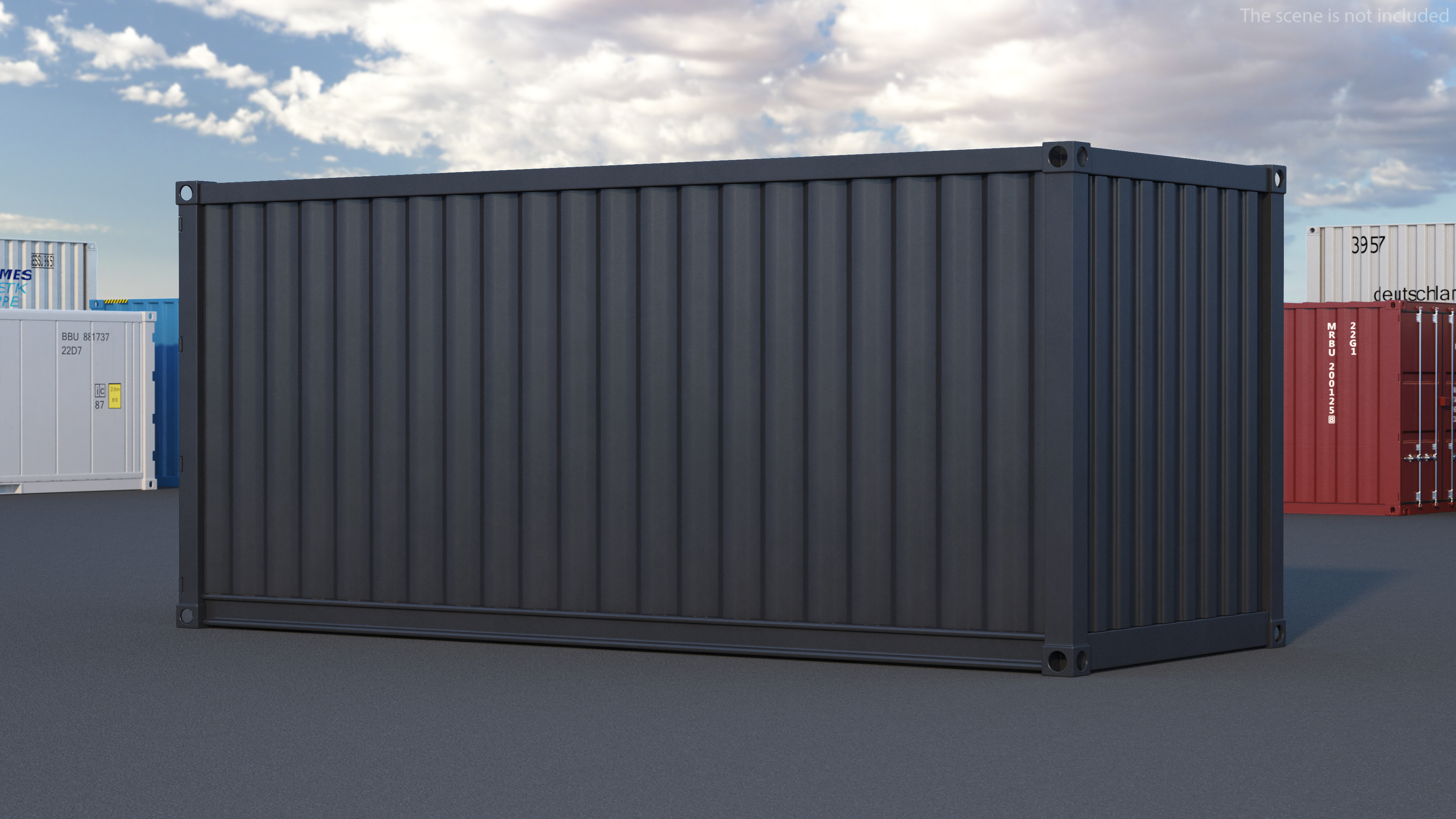 3D model Shipping Container Office