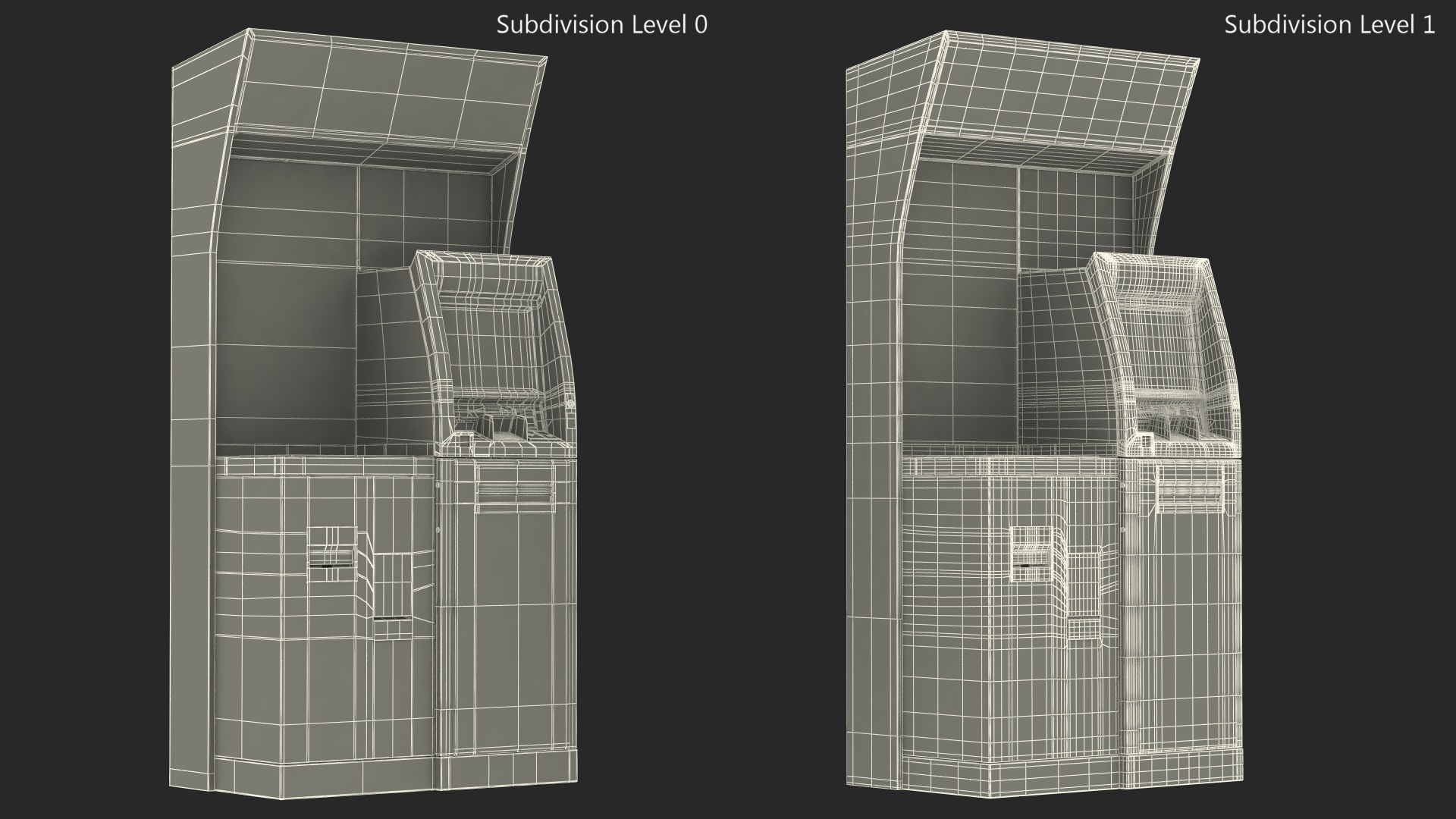 United States Postal Self Service Kiosk 3D model