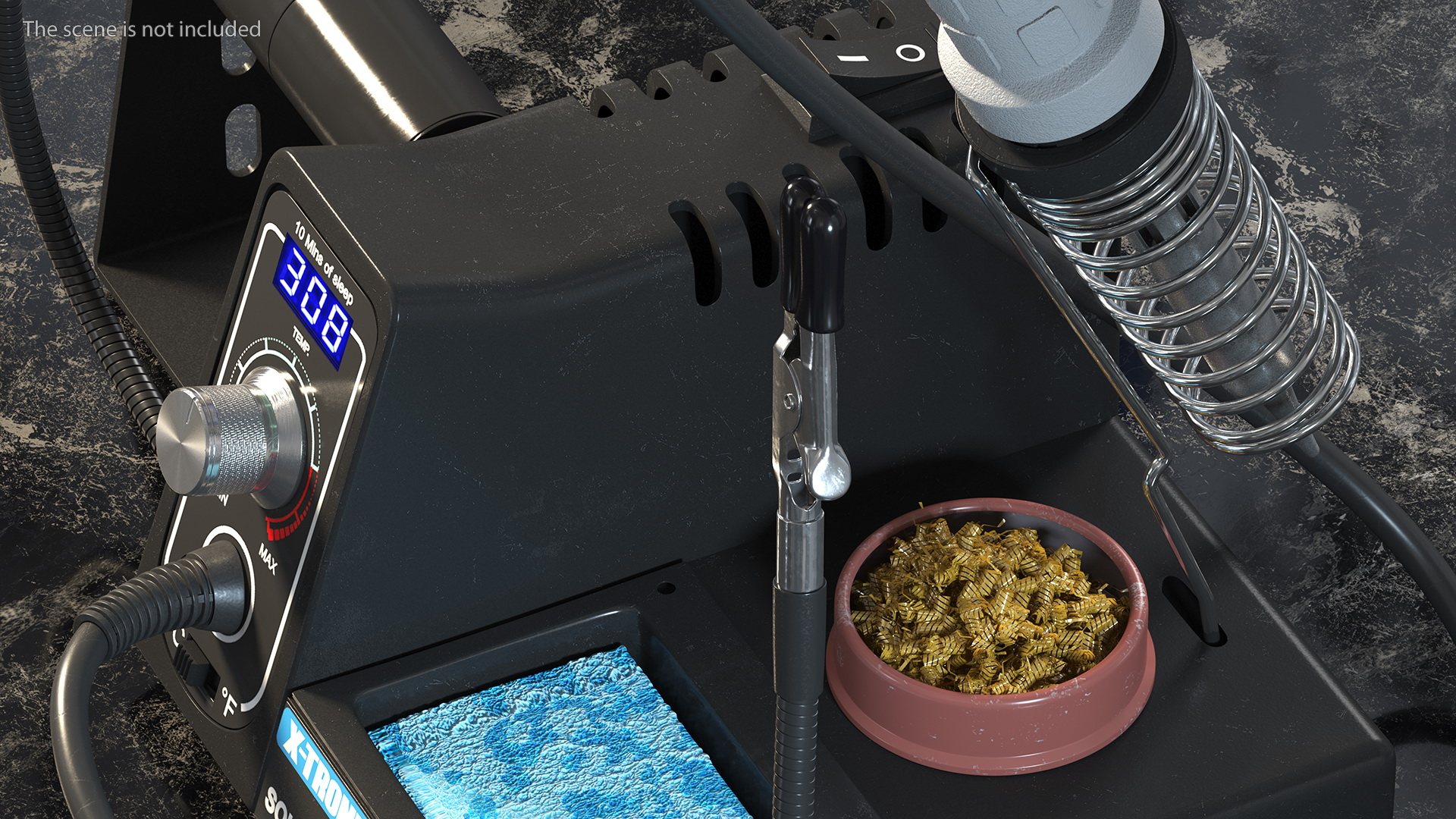 X Tronic Model 3020 XTS LED Soldering Station Kit 3D model