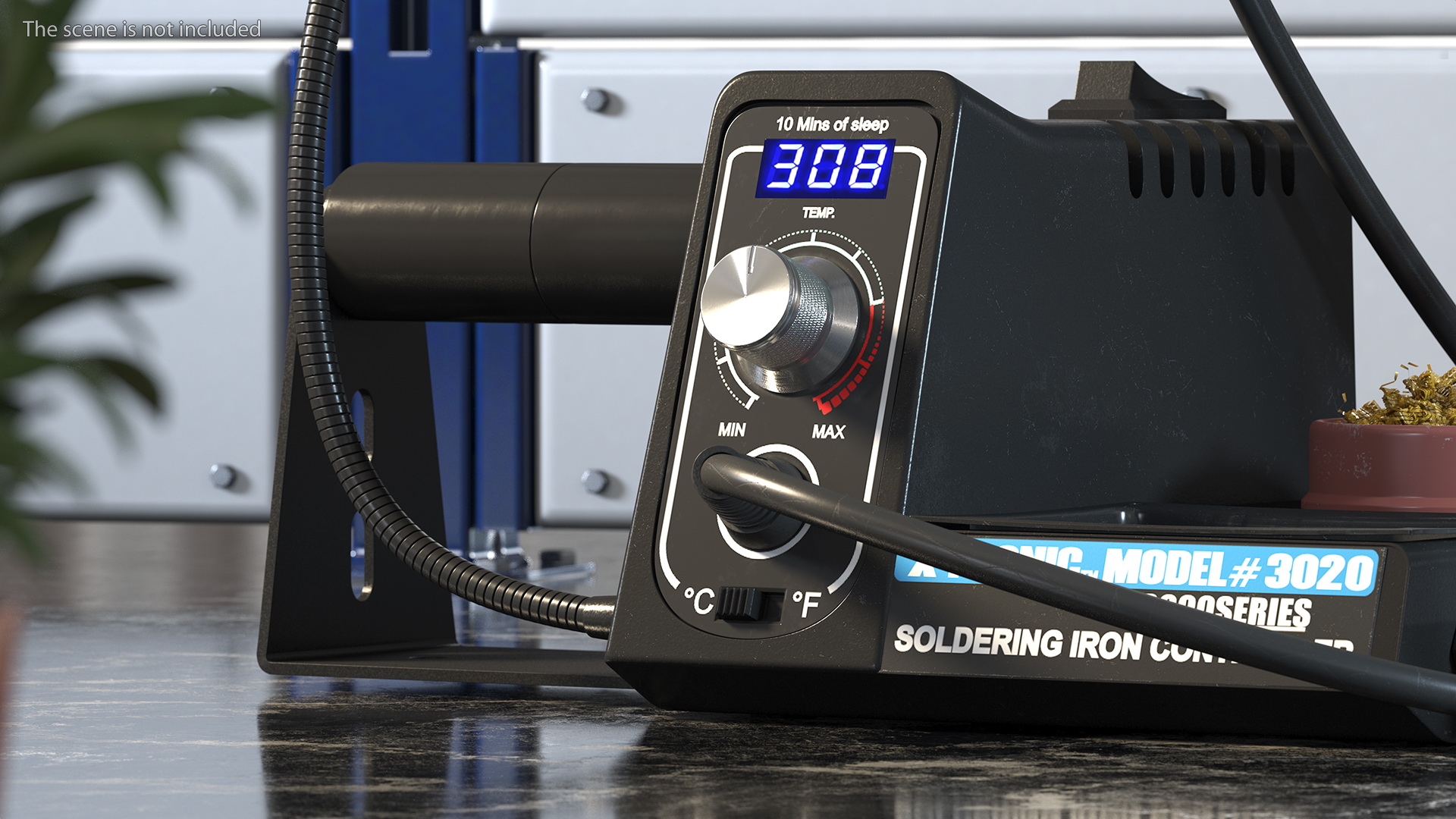X Tronic Model 3020 XTS LED Soldering Station Kit 3D model