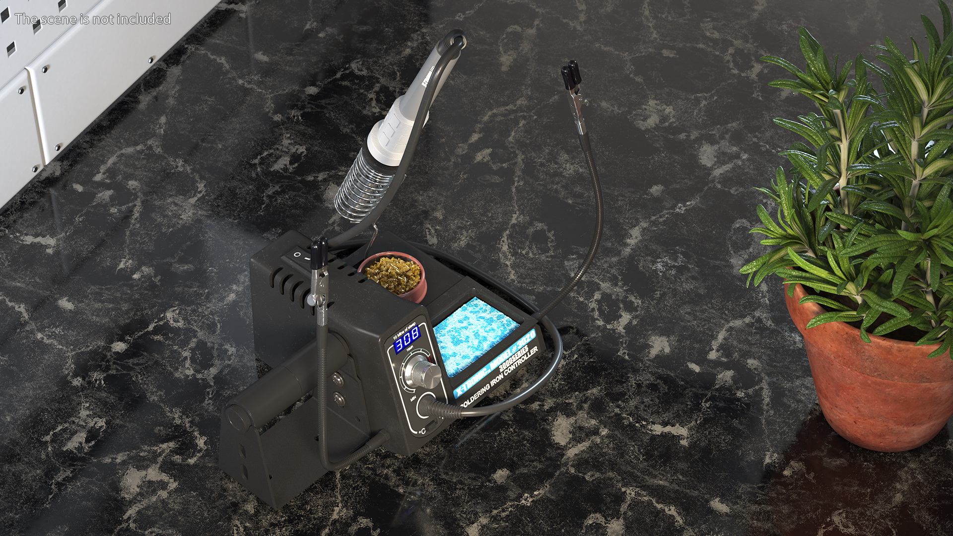 X Tronic Model 3020 XTS LED Soldering Station Kit 3D model