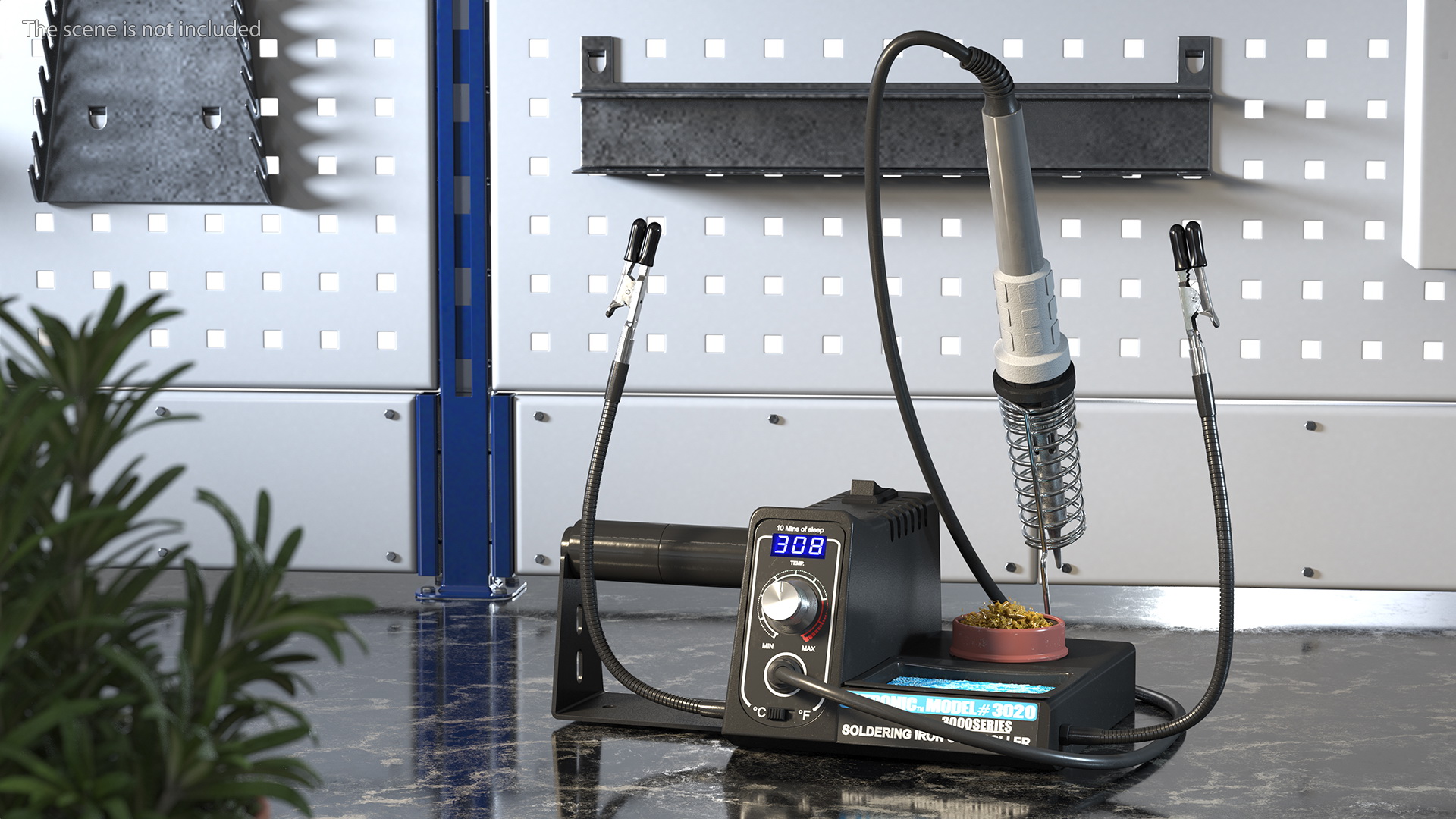 X Tronic Model 3020 XTS LED Soldering Station Kit 3D model