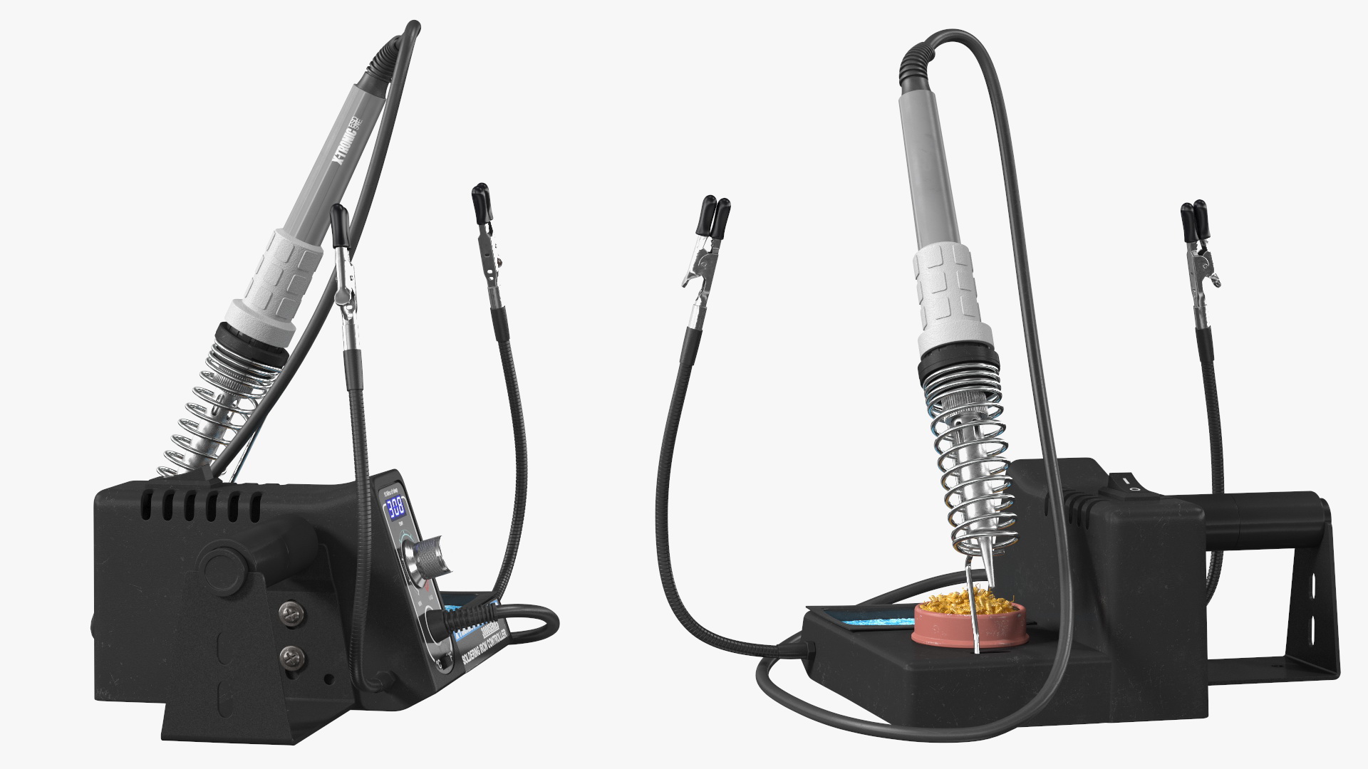 X Tronic Model 3020 XTS LED Soldering Station Kit 3D model