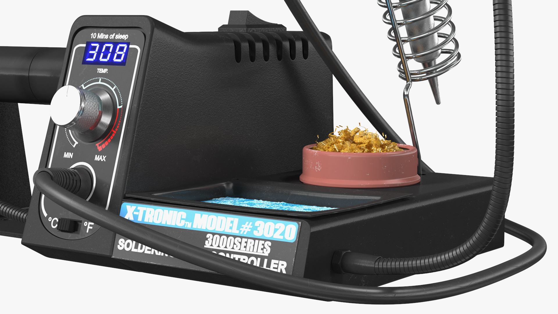 X Tronic Model 3020 XTS LED Soldering Station Kit 3D model