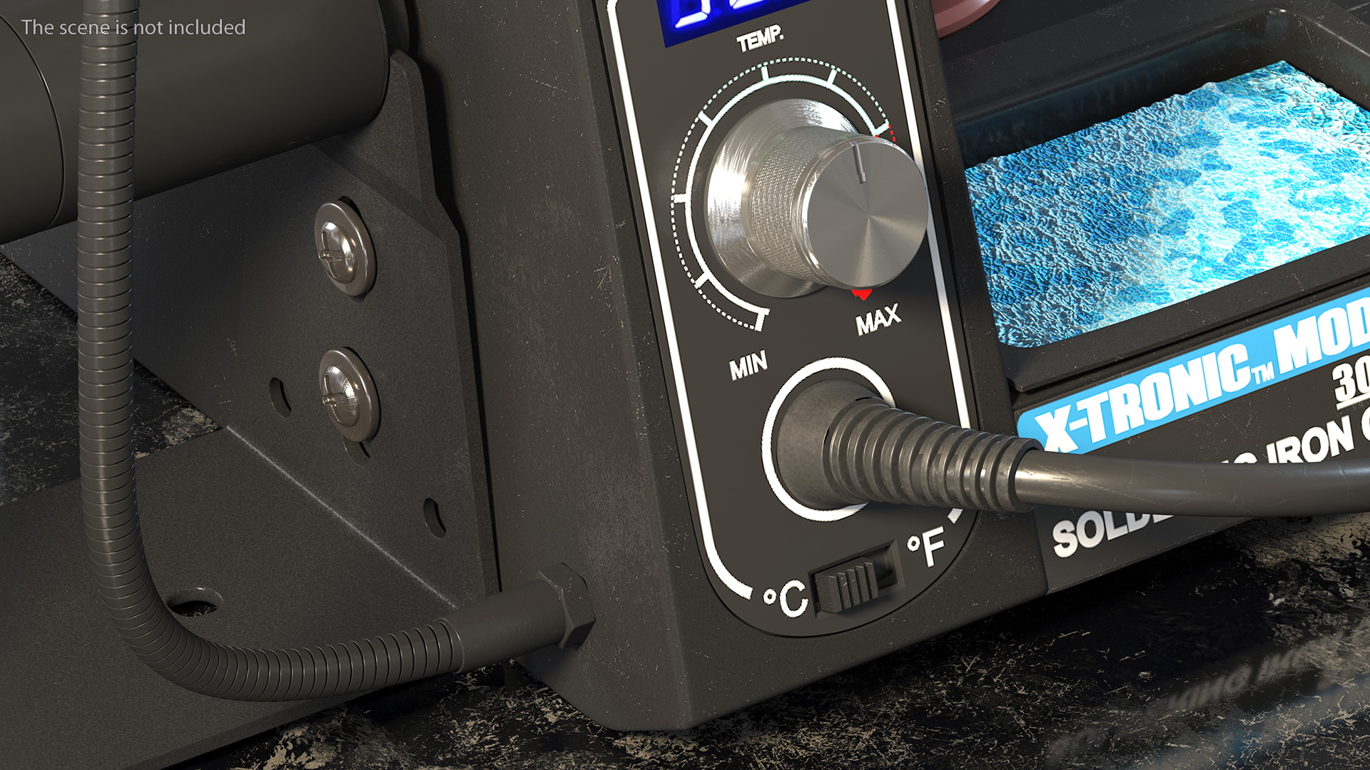 X Tronic Model 3020 XTS LED Soldering Station Kit 3D model