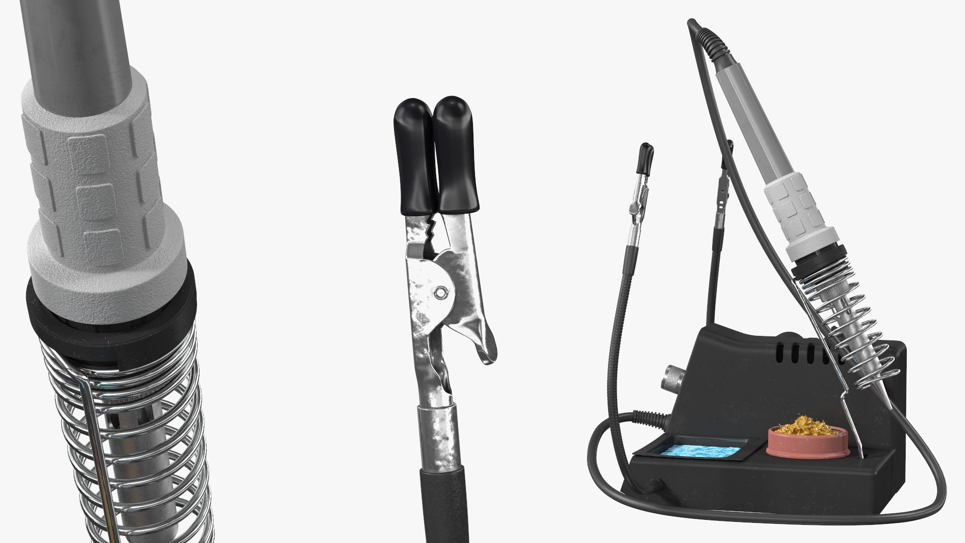X Tronic Model 3020 XTS LED Soldering Station Kit 3D model