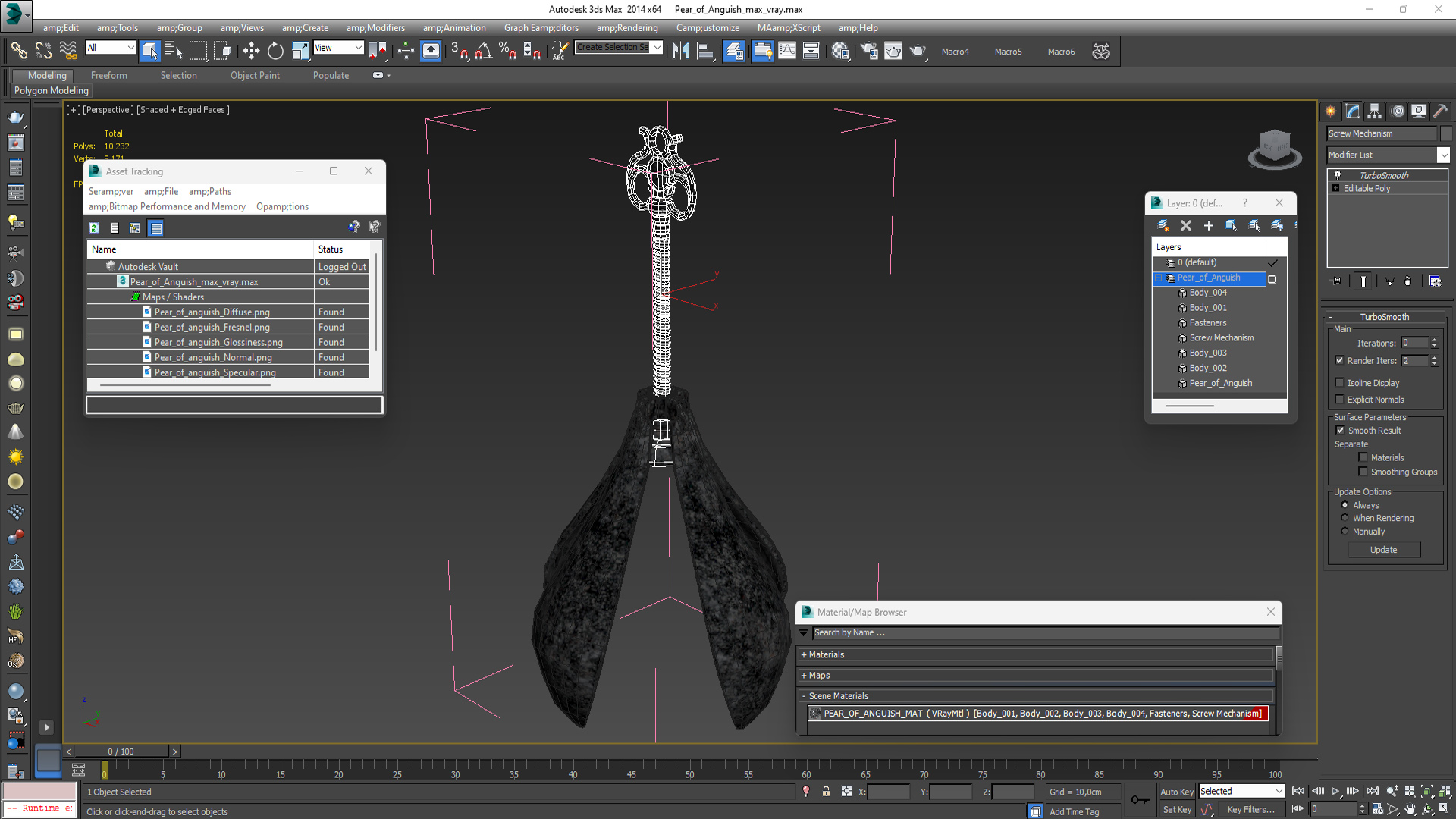 3D model Pear of Anguish