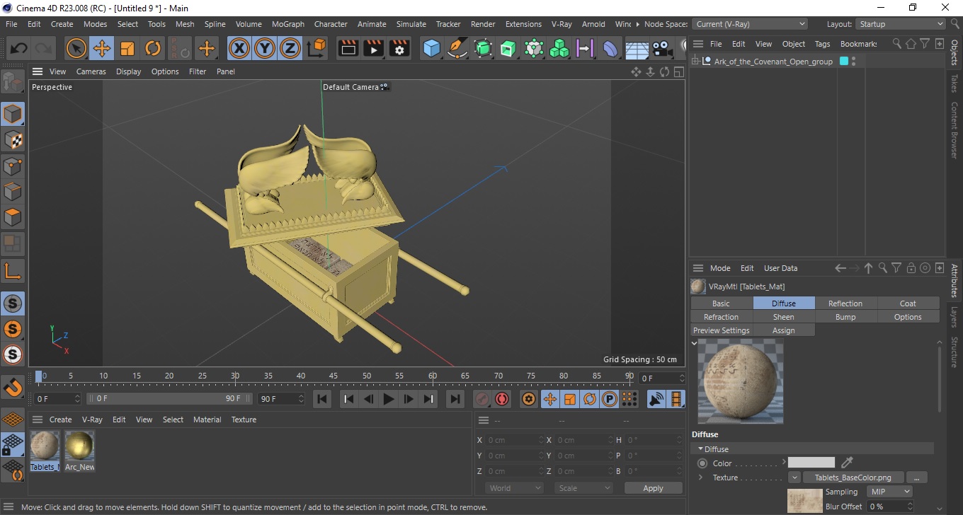 Ark of the Covenant Open 3D model