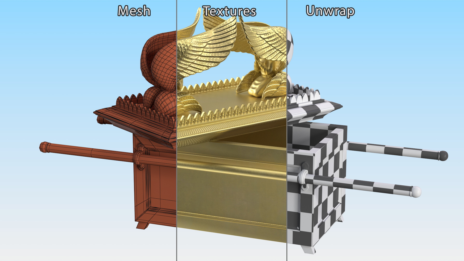 Ark of the Covenant Open 3D model