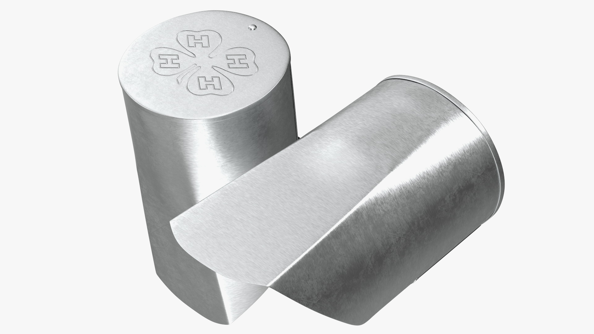 Galvanized Steel Feed Scoop 3D