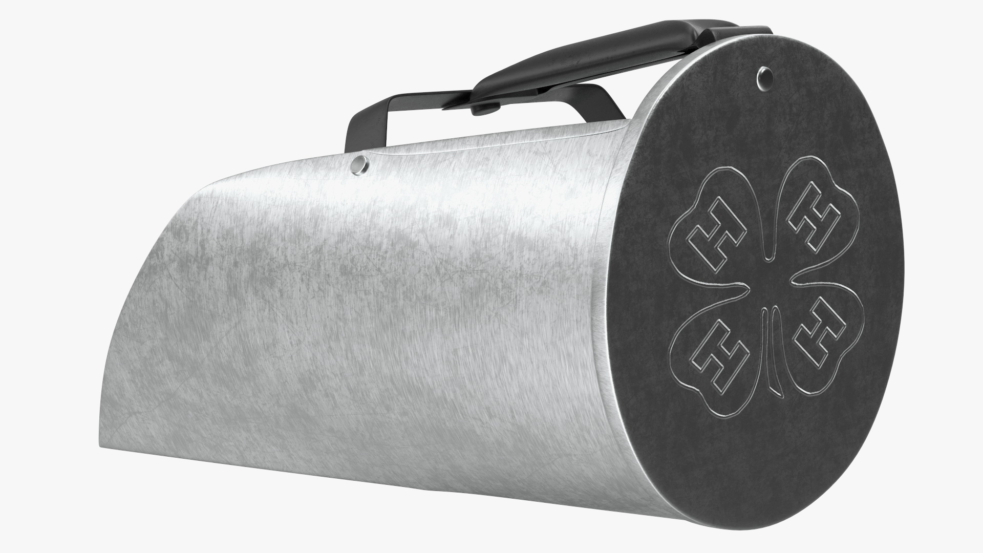 Galvanized Steel Feed Scoop 3D