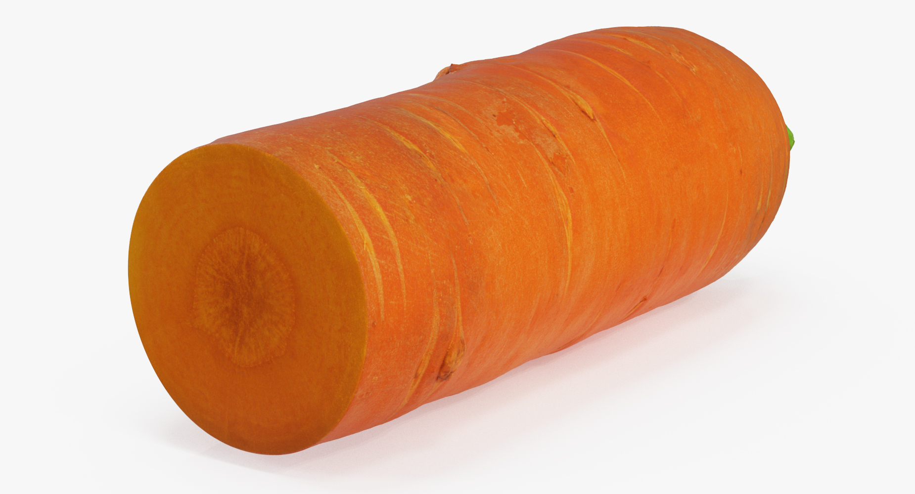 3D Half Carrot