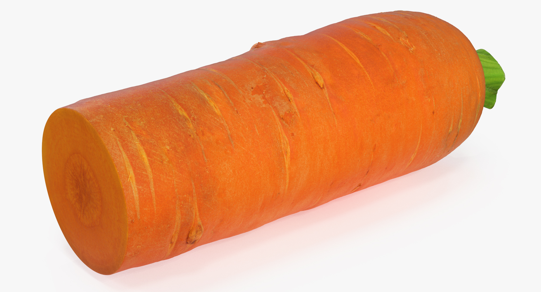 3D Half Carrot