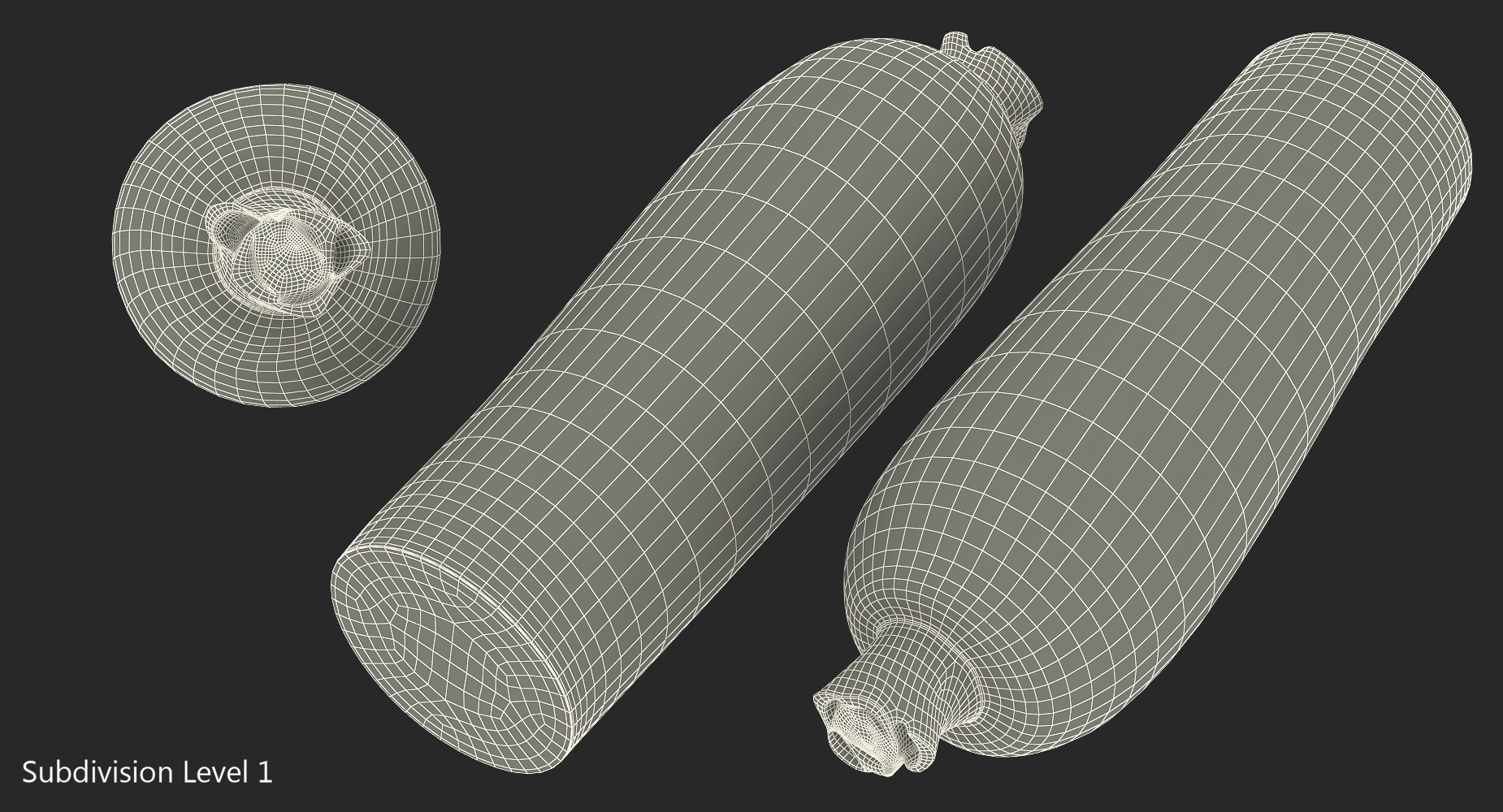 3D Half Carrot