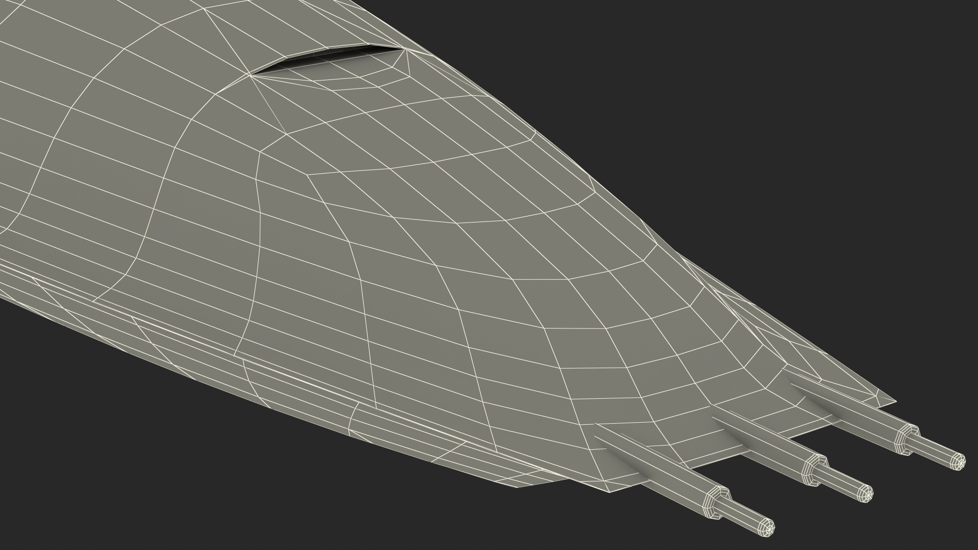 3D model Boeing MQ25 Stingray Aerial Refueling Drone Rigged