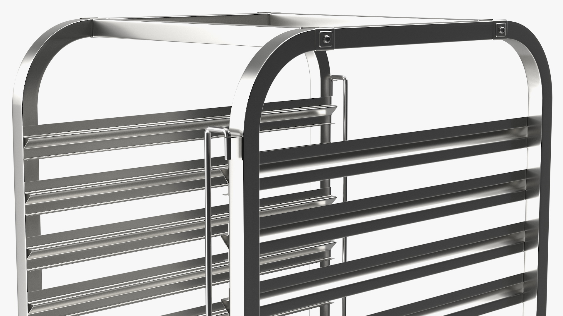 3D model Shelved Trolley LIAM