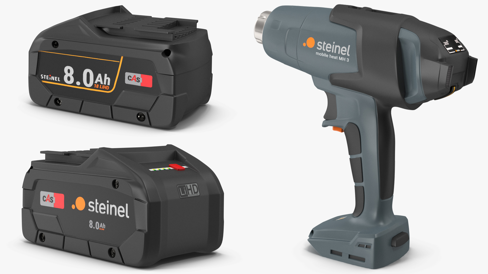 3D model Steinel Heat Gun Cordless