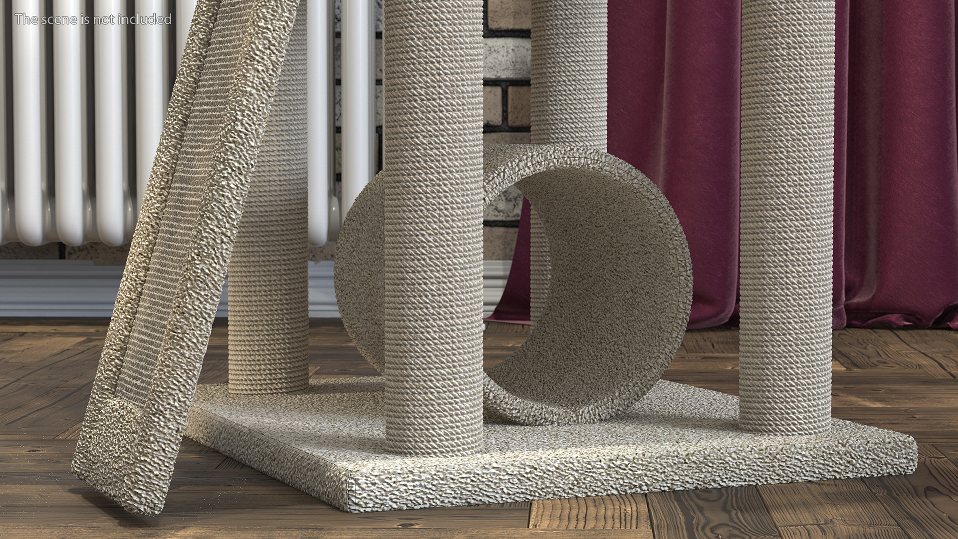 3D model Cat Tree 5-Level with Cat