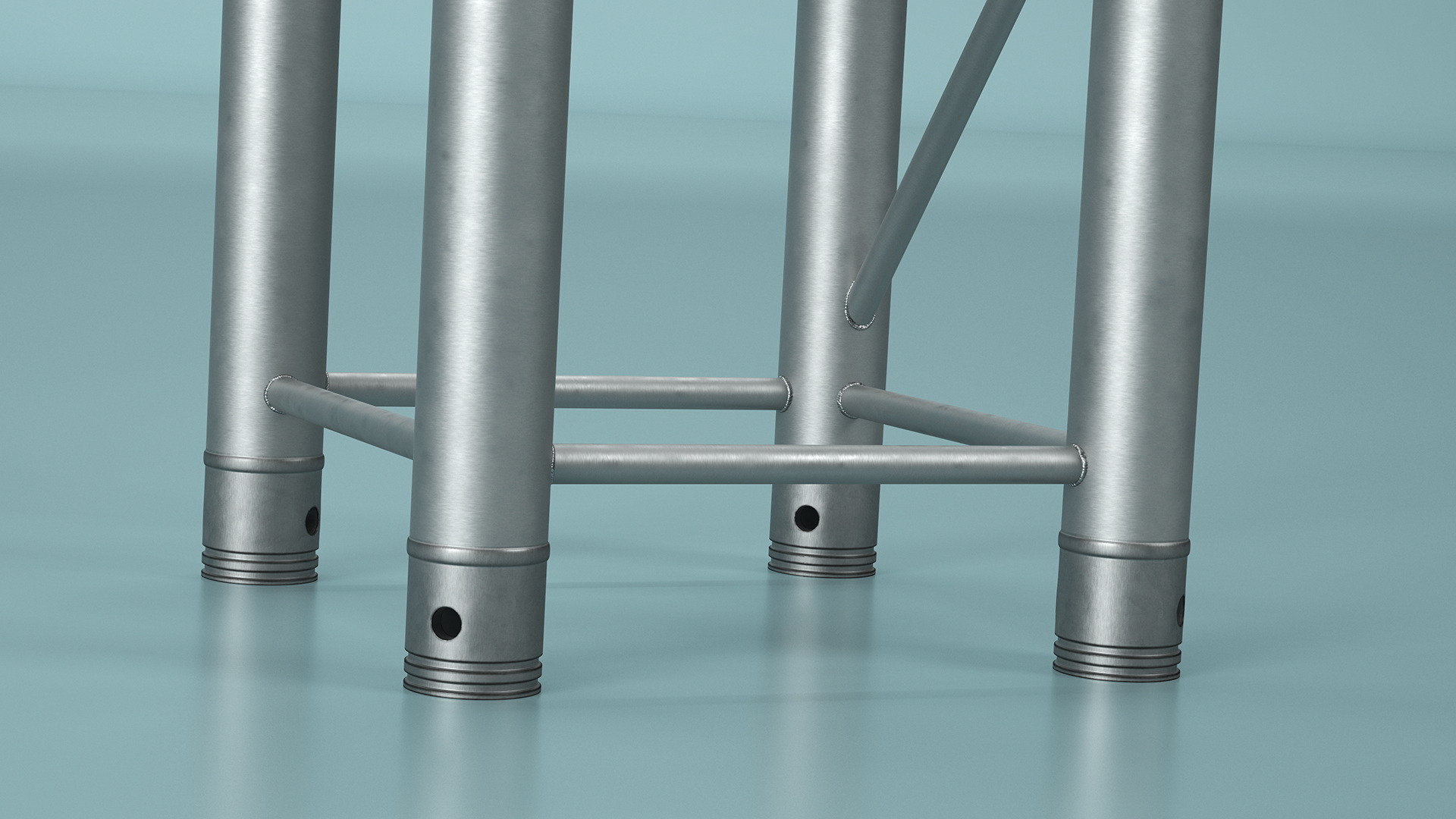 Square Truss Modular Wide Corner 3D