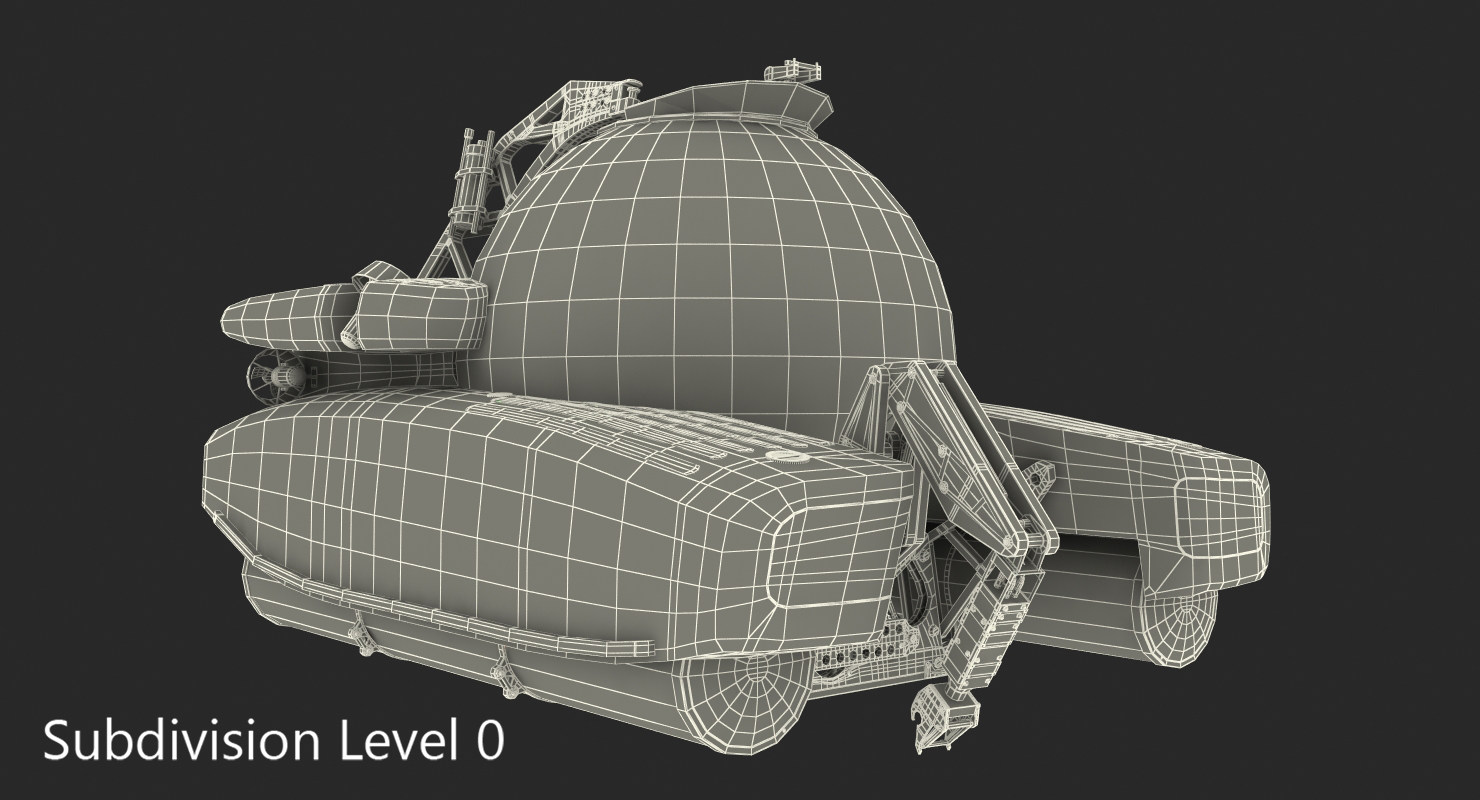 3D model Personal Submarine Triton 3300