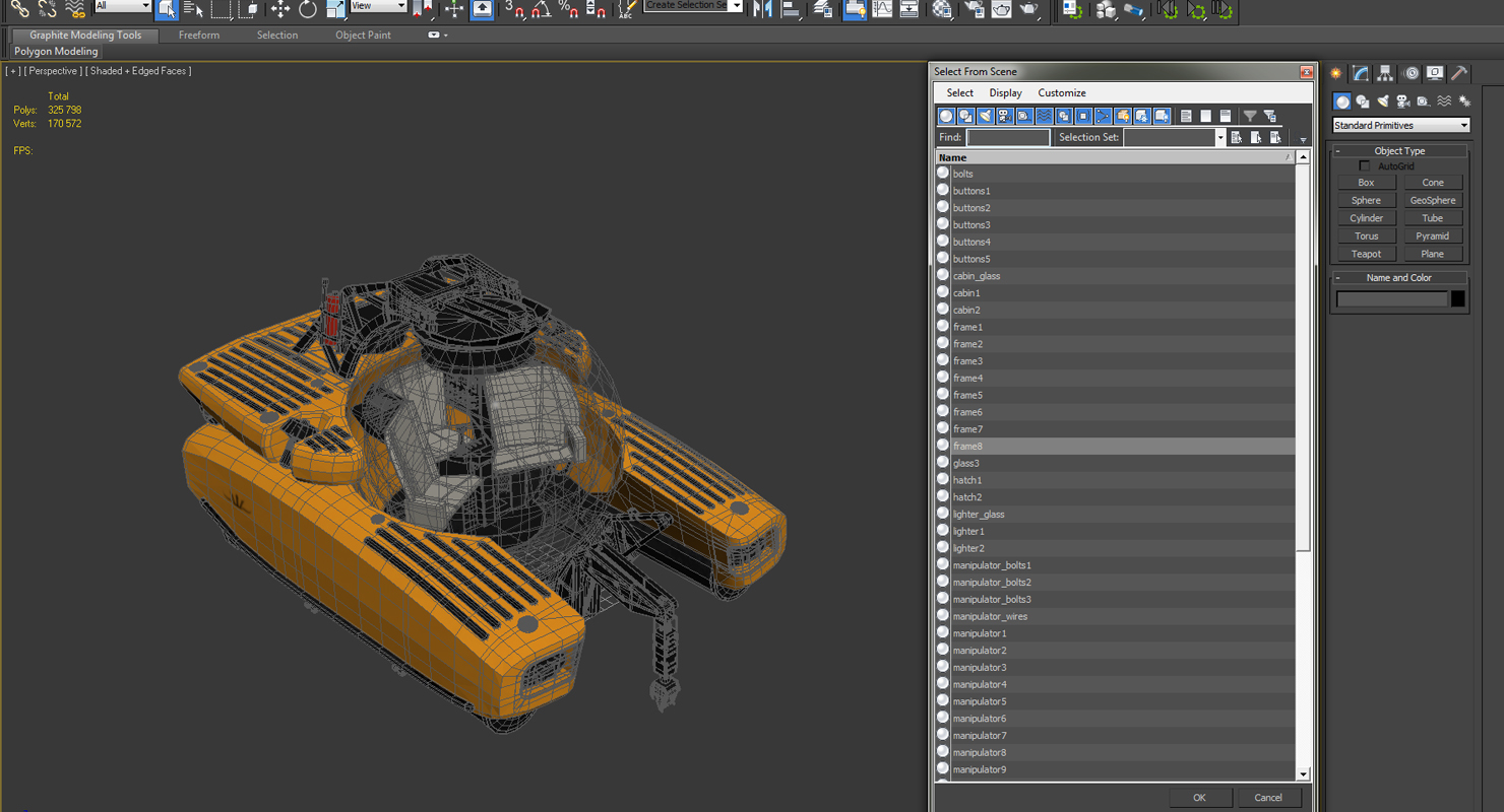 3D model Personal Submarine Triton 3300