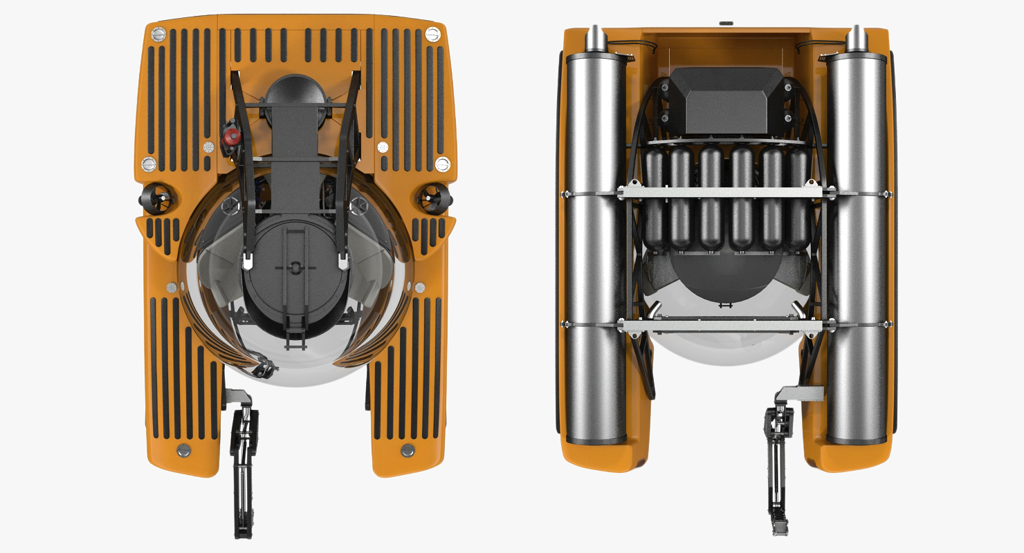 3D model Personal Submarine Triton 3300