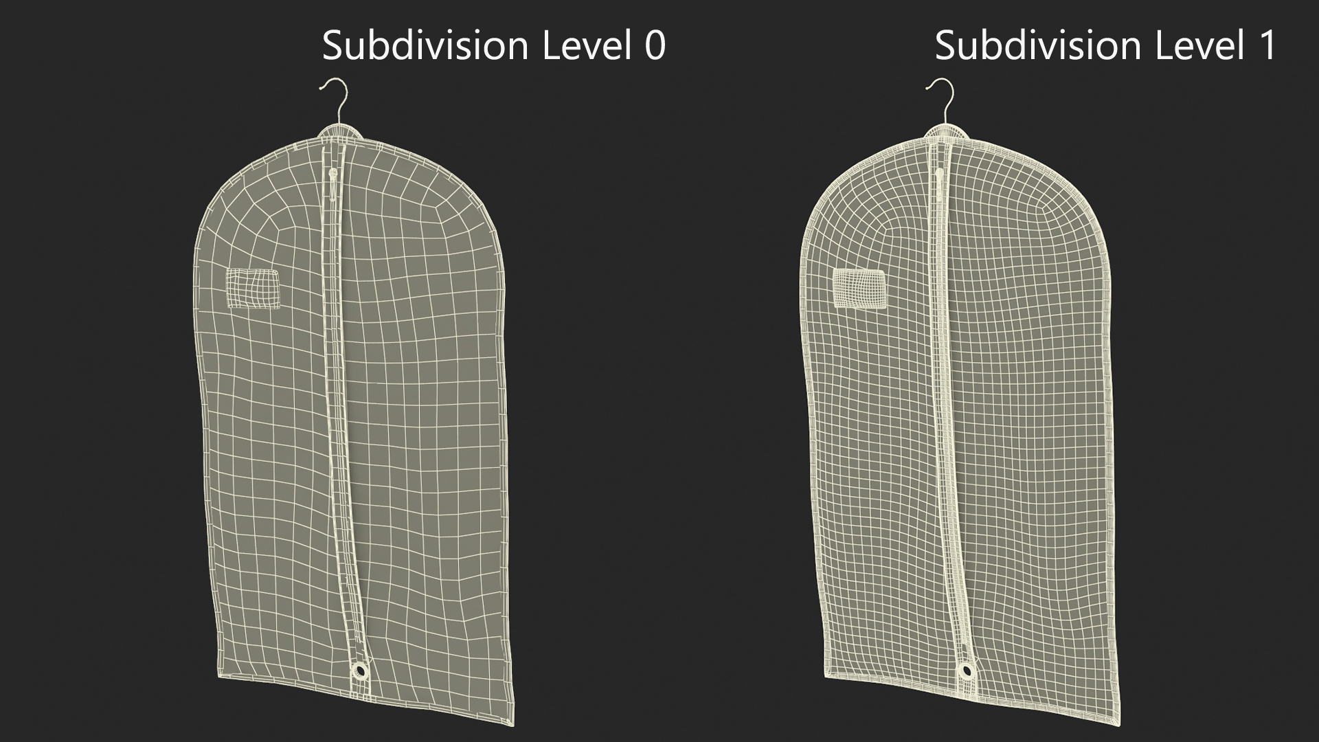 3D Clothes Pouch model