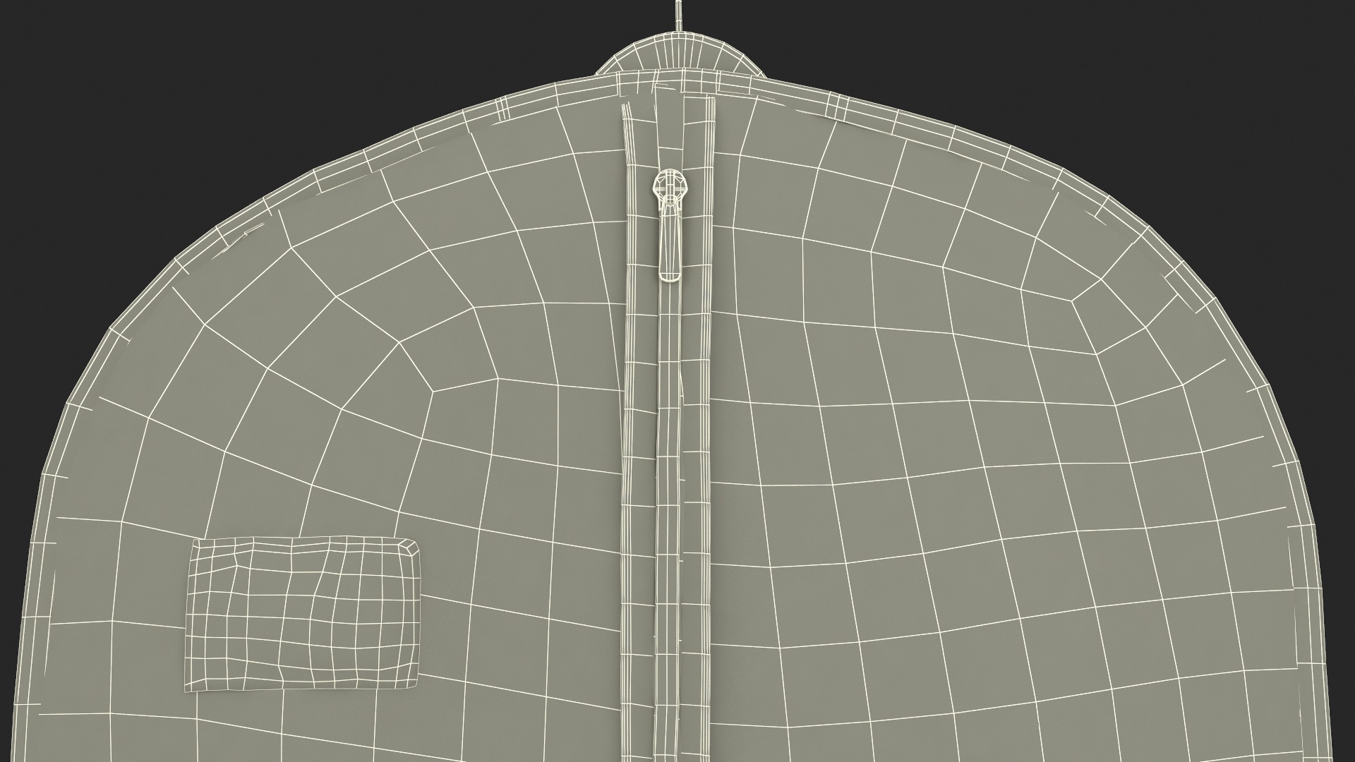 3D Clothes Pouch model