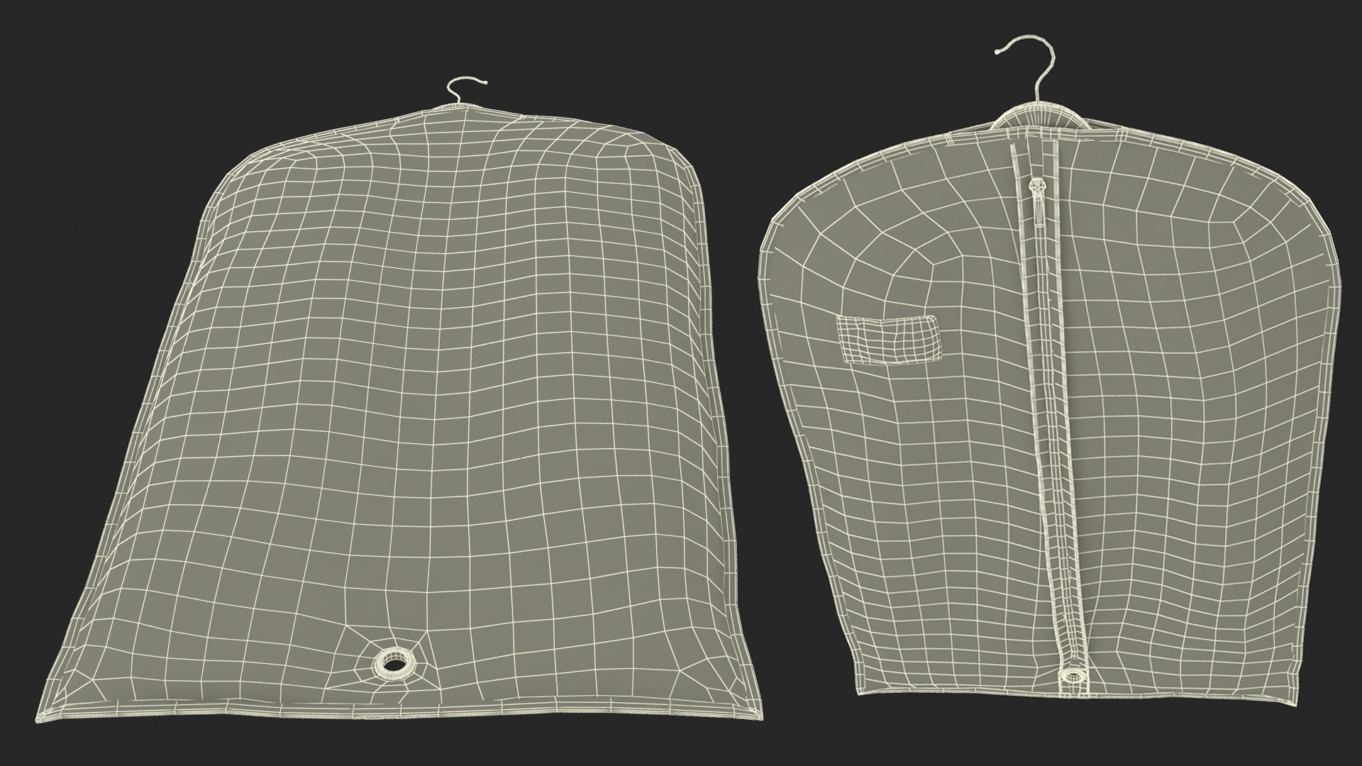 3D Clothes Pouch model