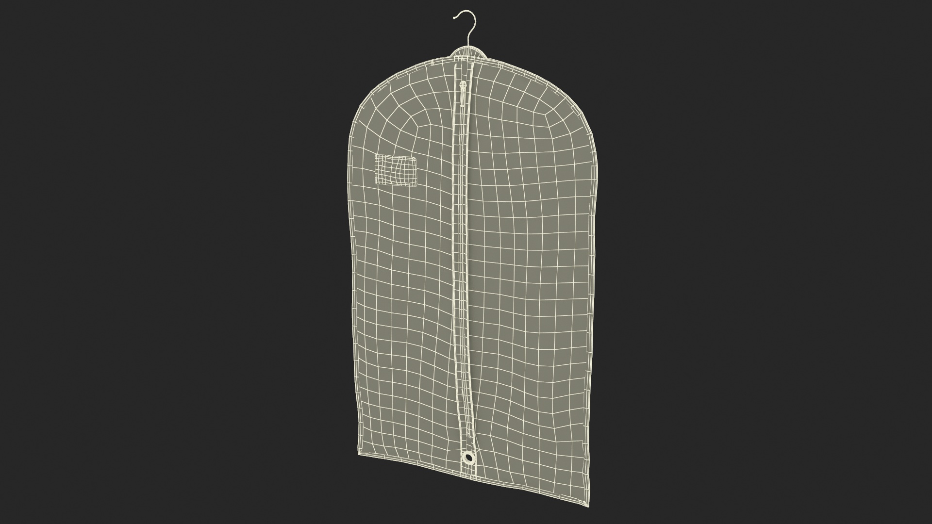 3D Clothes Pouch model