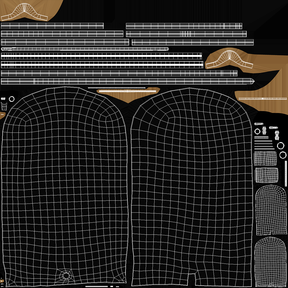 3D Clothes Pouch model