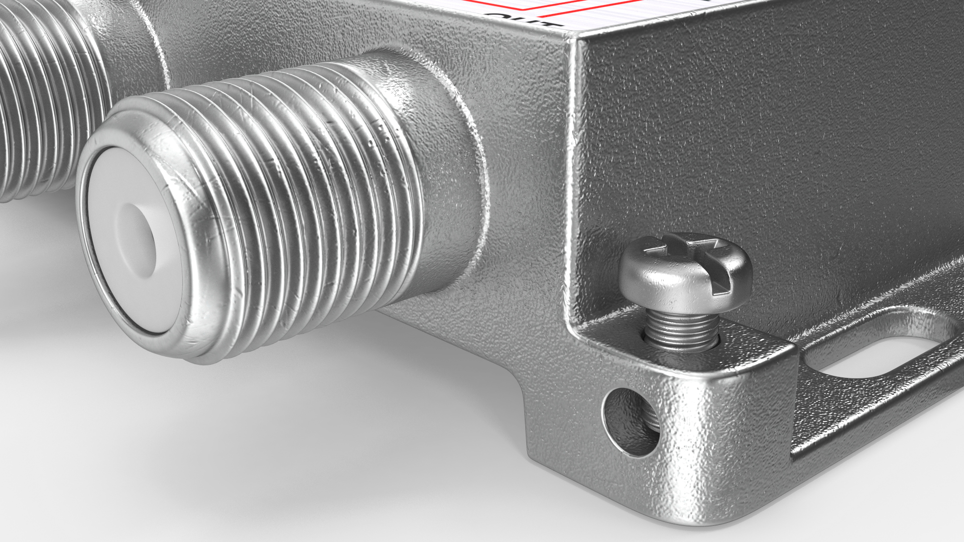Coaxial Splitter F Type 6 Way 3D model