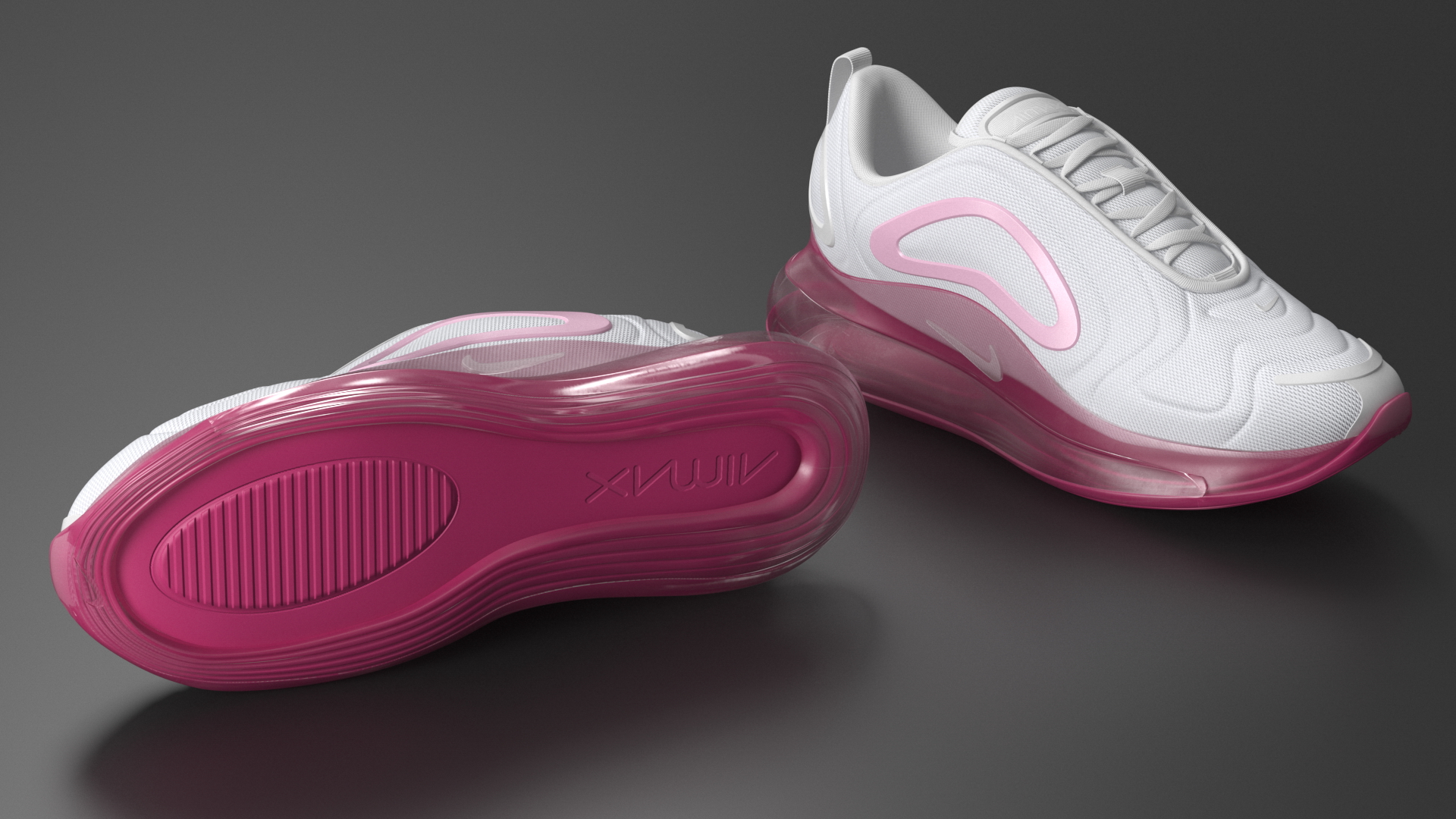 3D Nike Air Max 720 Pink Rise