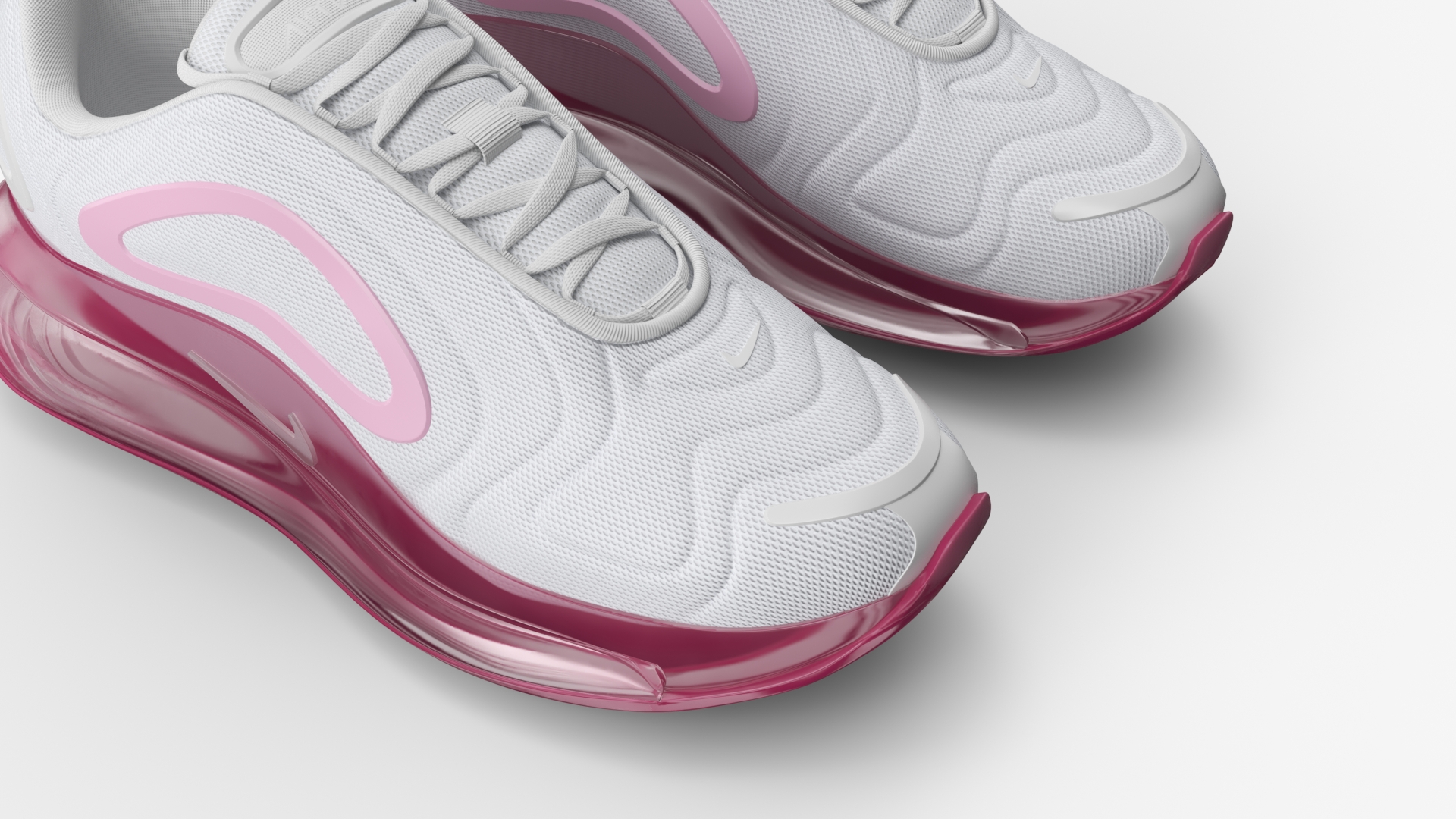 3D Nike Air Max 720 Pink Rise