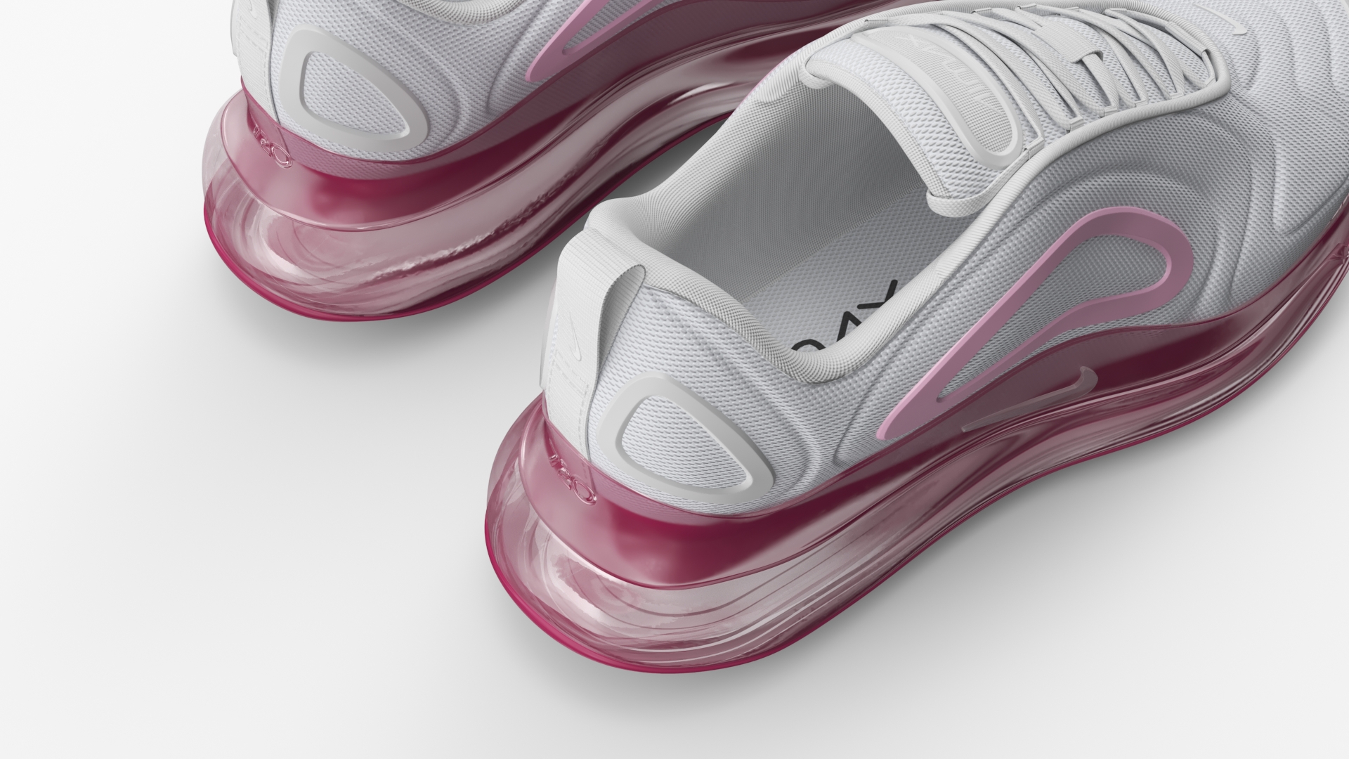 3D Nike Air Max 720 Pink Rise