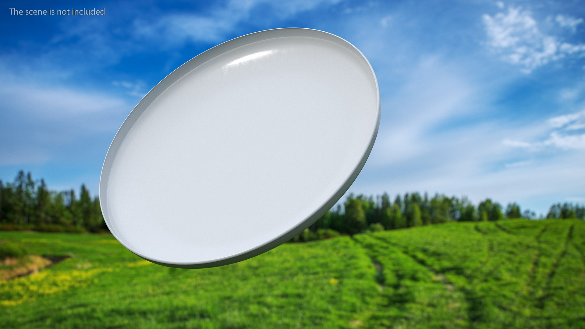 3D model Frisbee Disc with a Superhero Theme