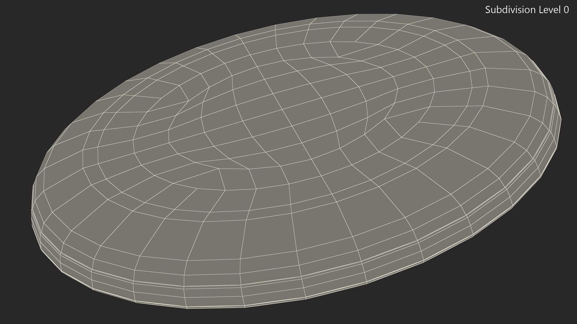 3D model Frisbee Disc with a Superhero Theme