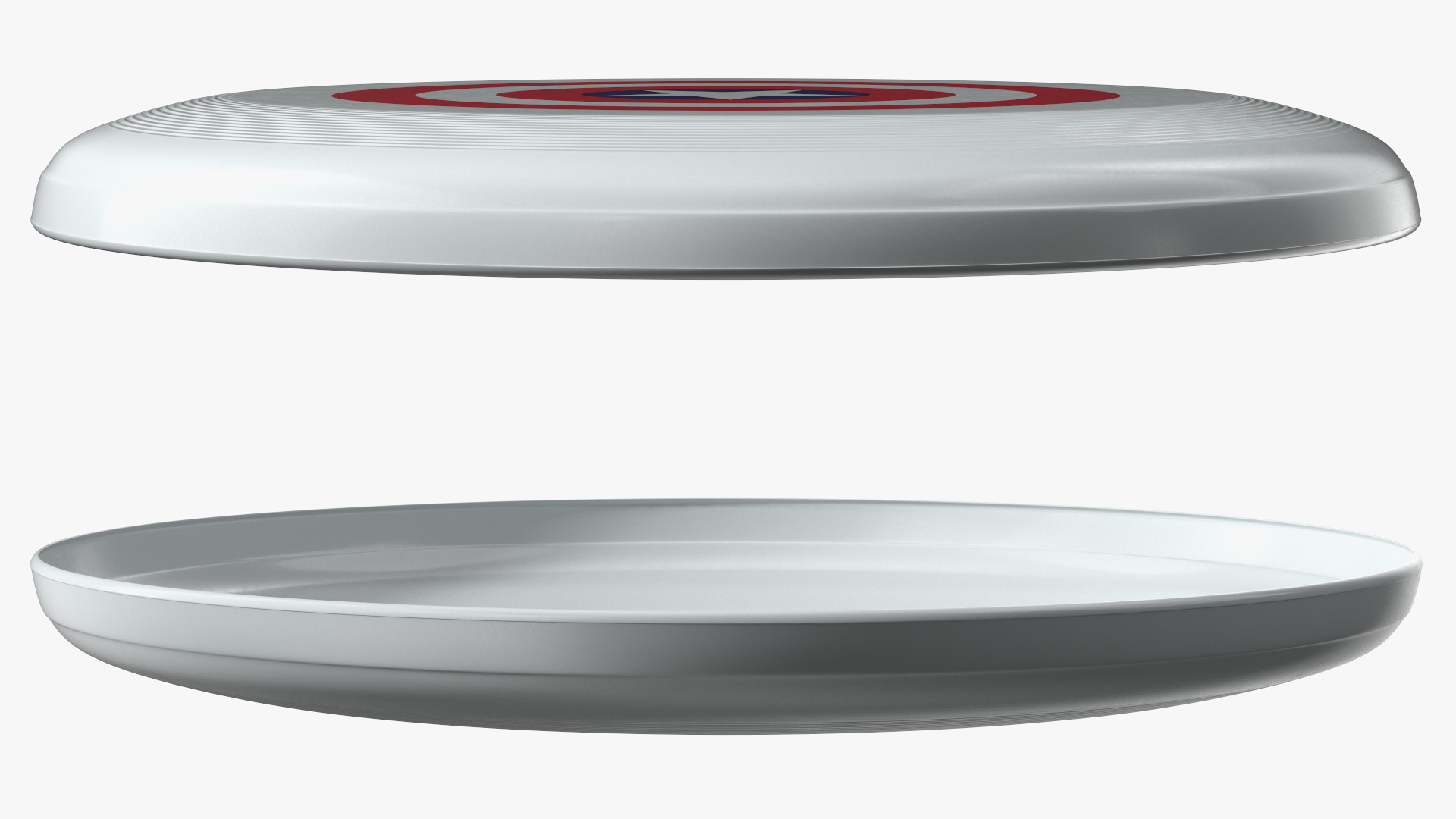 3D model Frisbee Disc with a Superhero Theme