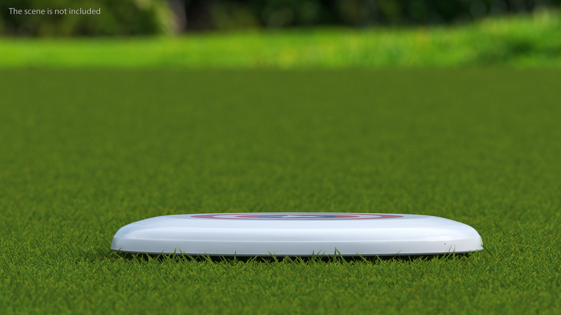 3D model Frisbee Disc with a Superhero Theme