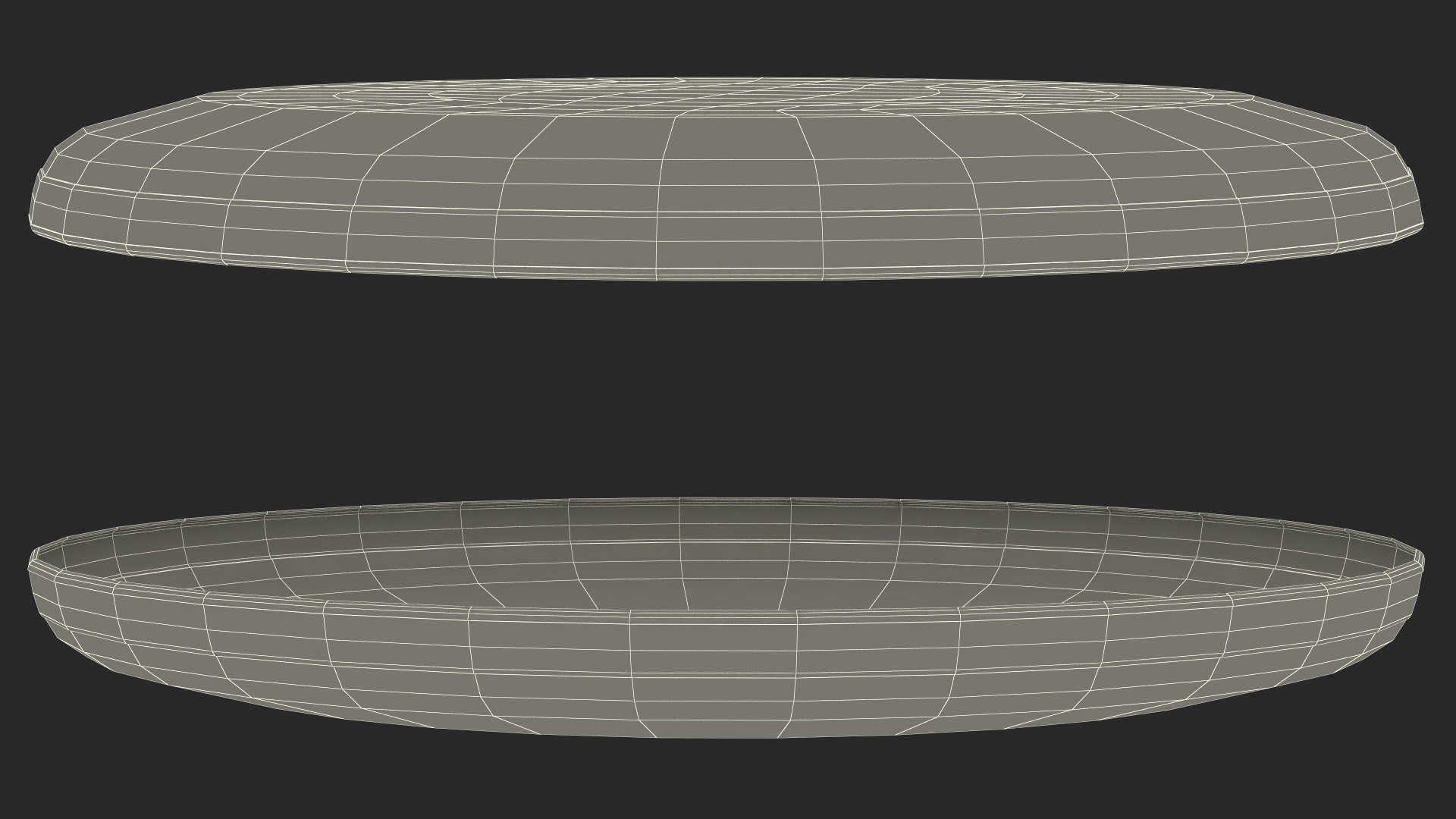 3D model Frisbee Disc with a Superhero Theme