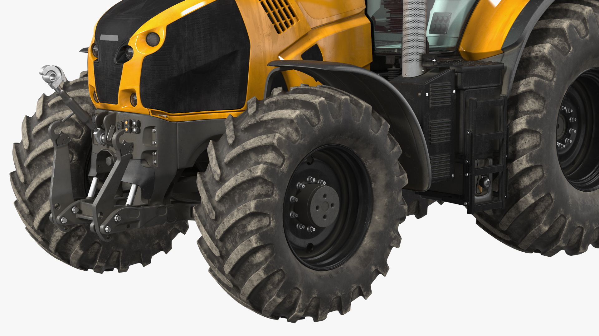 Tractor Generic with New Holland Roll Belt 3D
