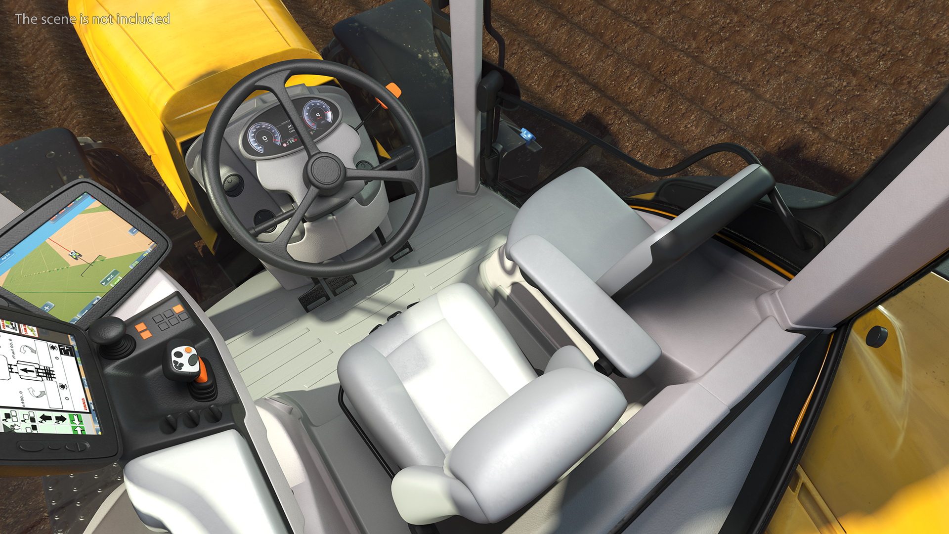 Tractor Generic with New Holland Roll Belt 3D