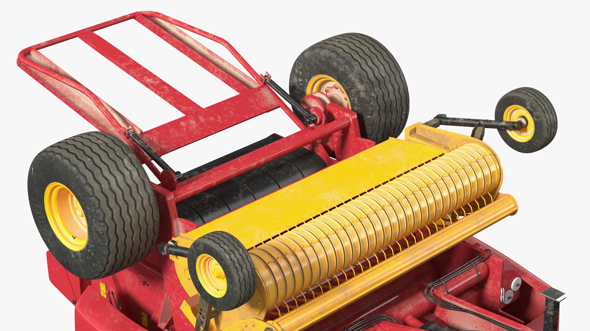 Tractor Generic with New Holland Roll Belt 3D
