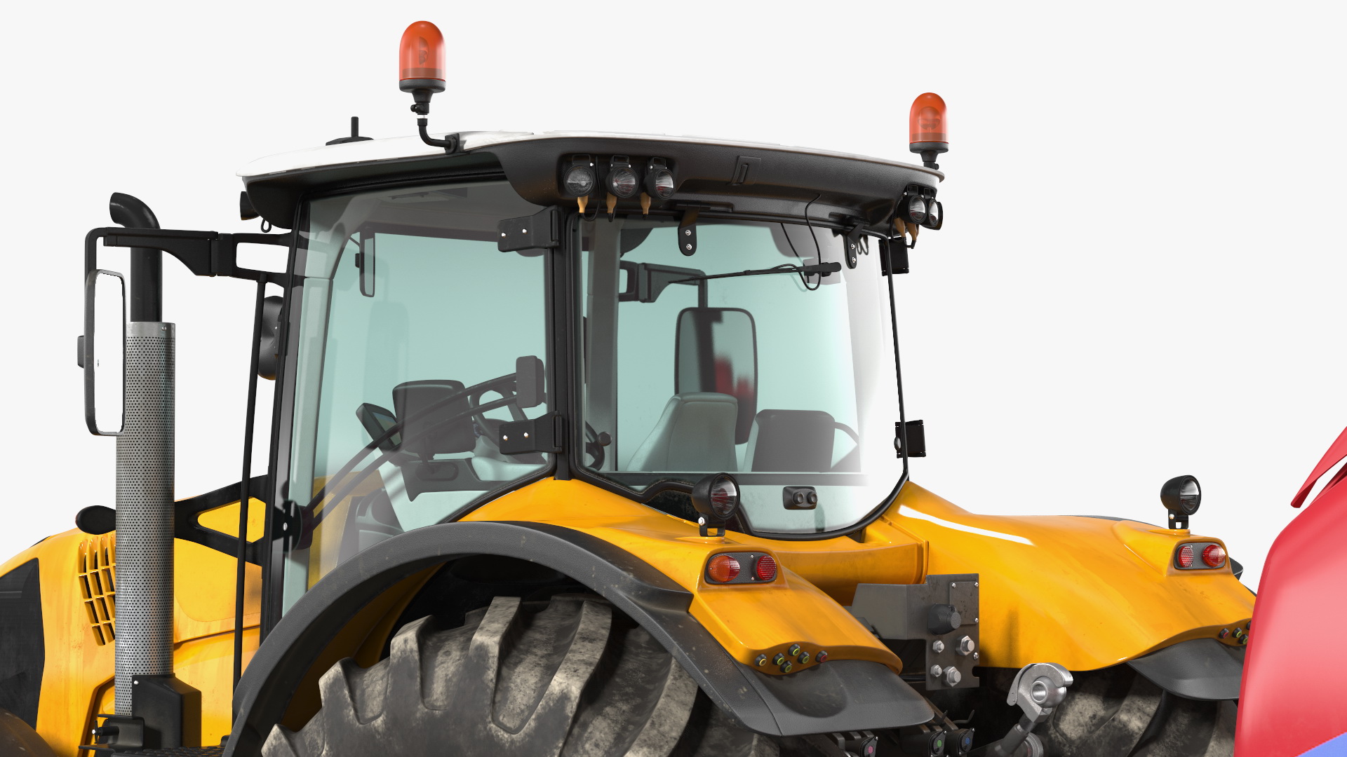 Tractor Generic with New Holland Roll Belt 3D